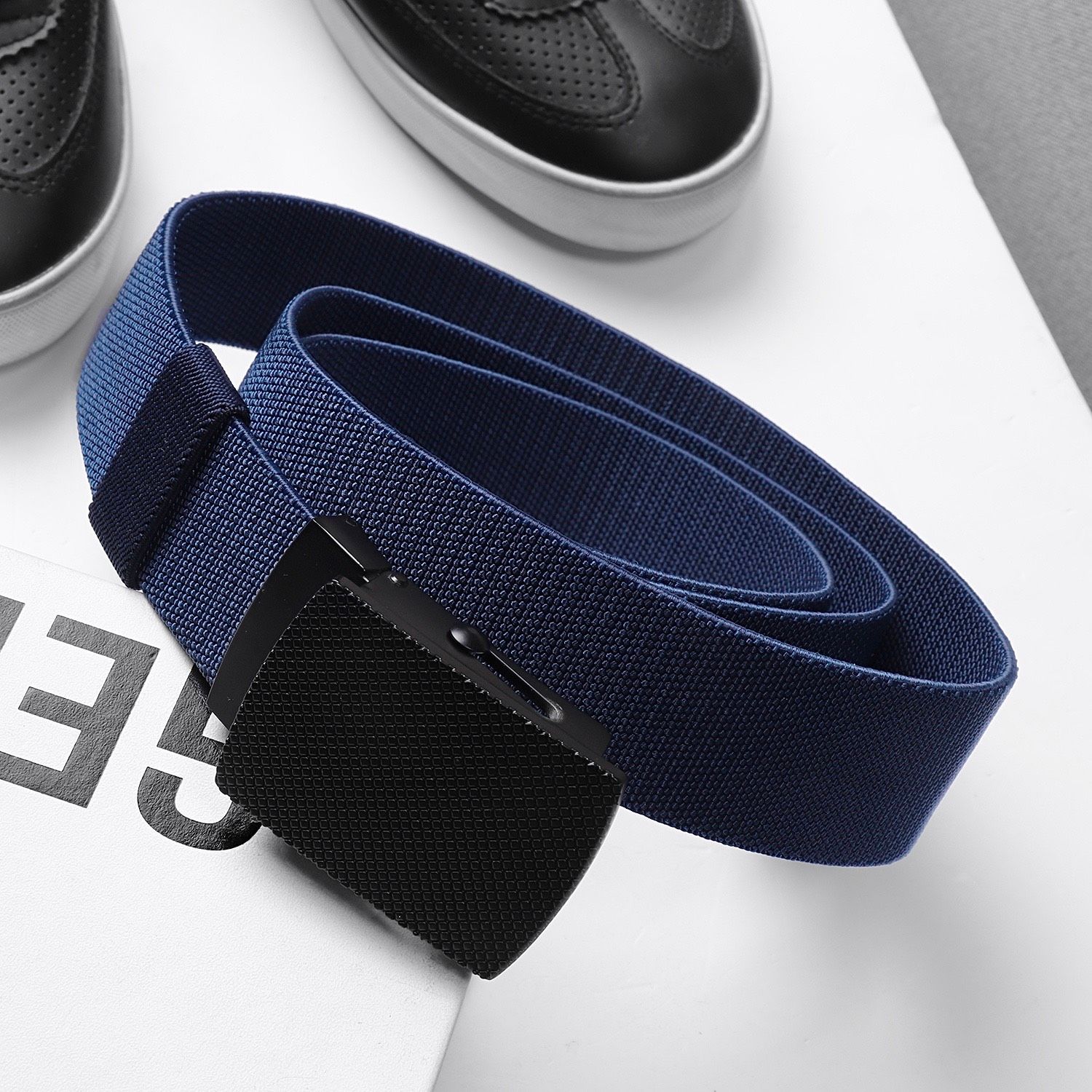 Thắt lưng ICON DENIM Buckle Webbing Belt
