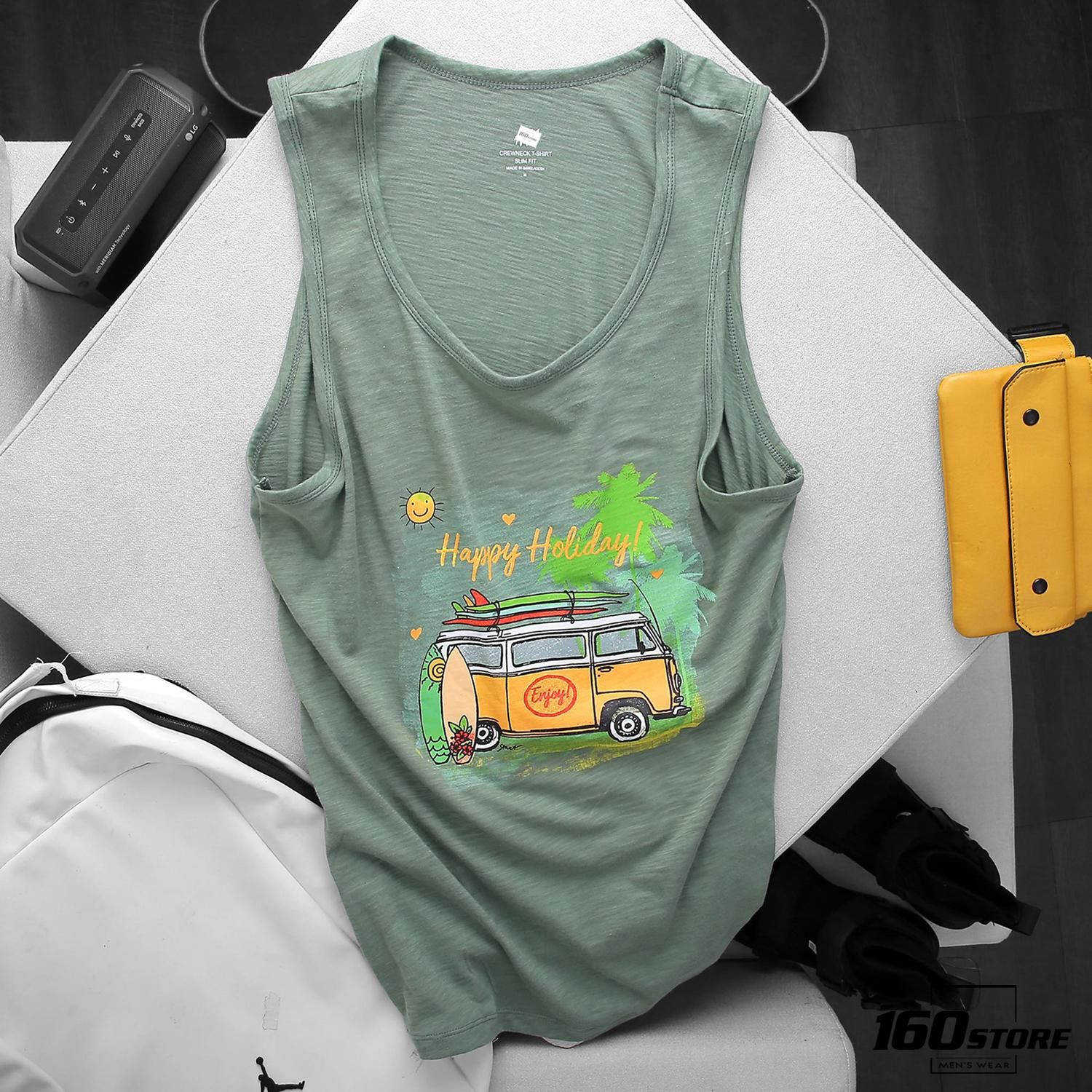 Áo ba lỗ Tank Top H.M Summer ss20