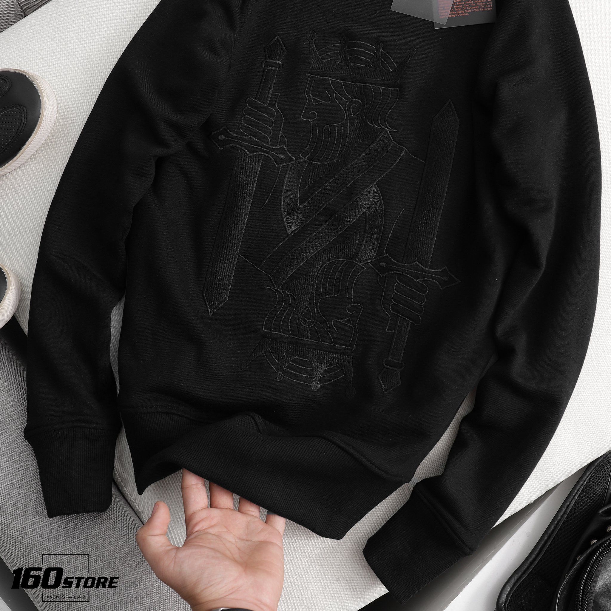 Áo nỉ (sweatshirt) NOMOUS ESSENTIALS embroidery