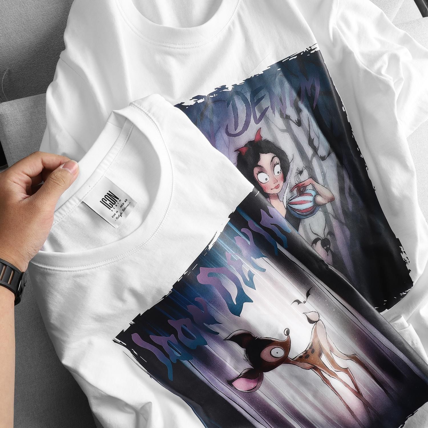 Áo thun ICON DENIM Printed ss20