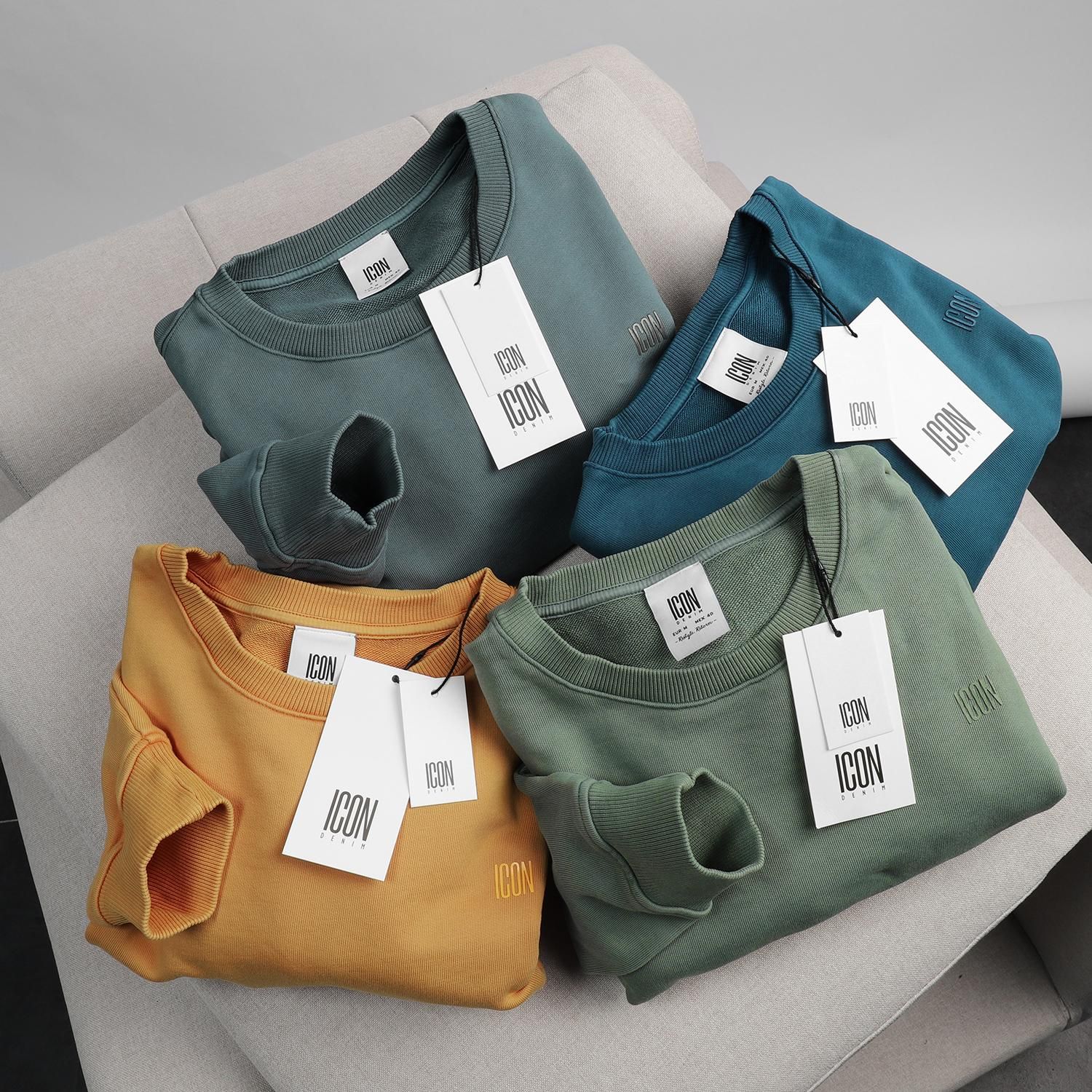 Sweatshirt ICON DENIM basic
