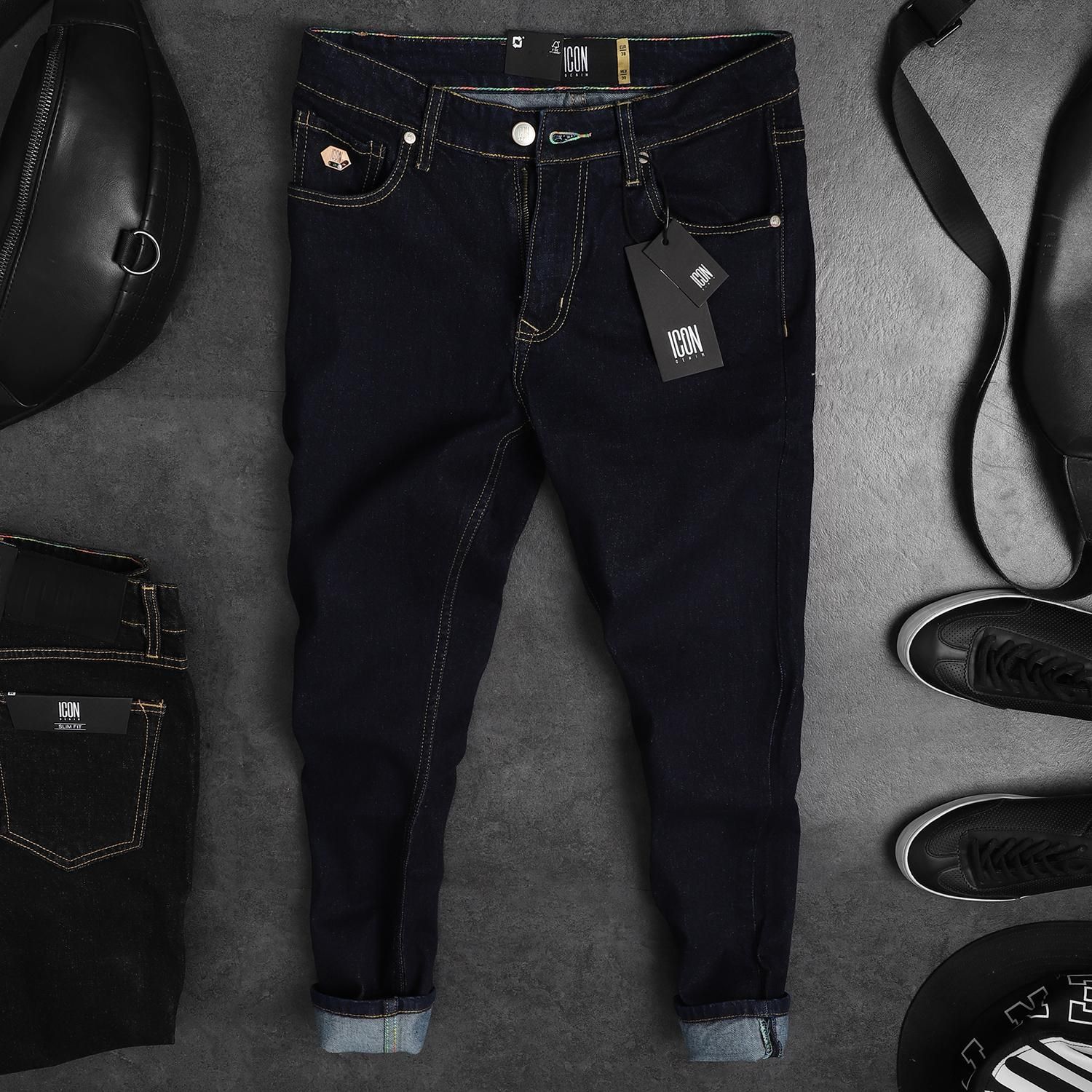 Quần jean ICON DENIM indigo blue