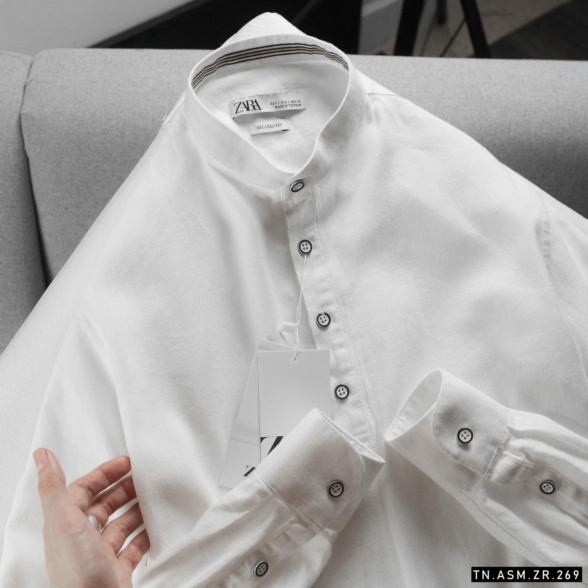 Áo sơmi ZRA linen