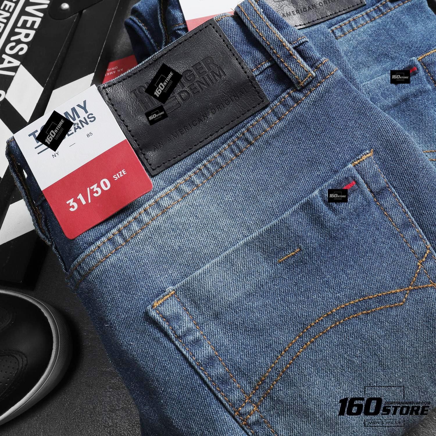 Quần jeans T.MY Mid-Blue Skinny
