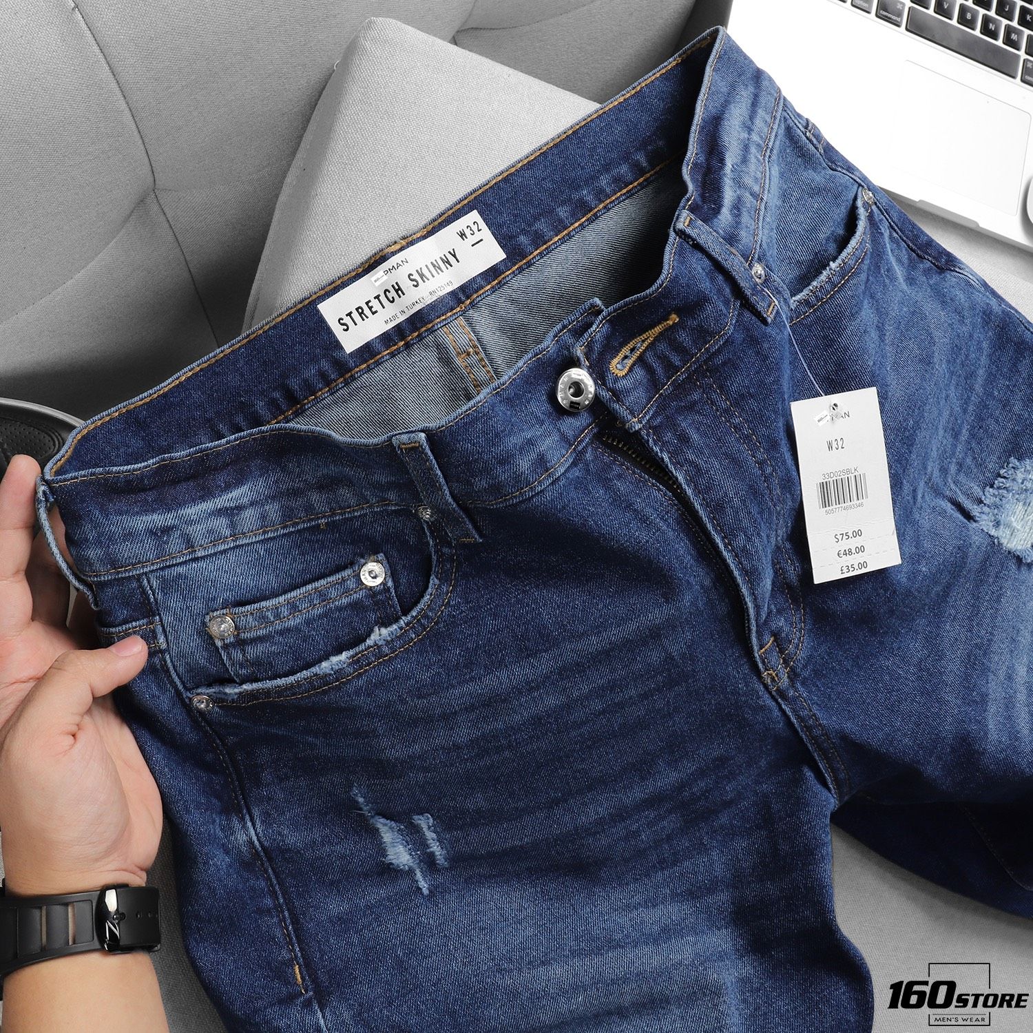 Quần Short Jean T.MAN