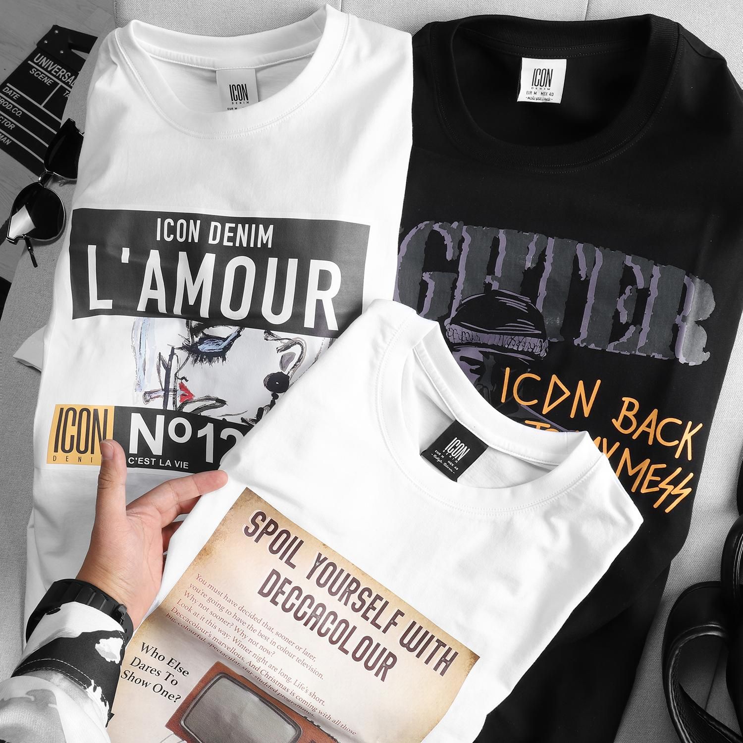 Áo thun ICON DENIM L'amour