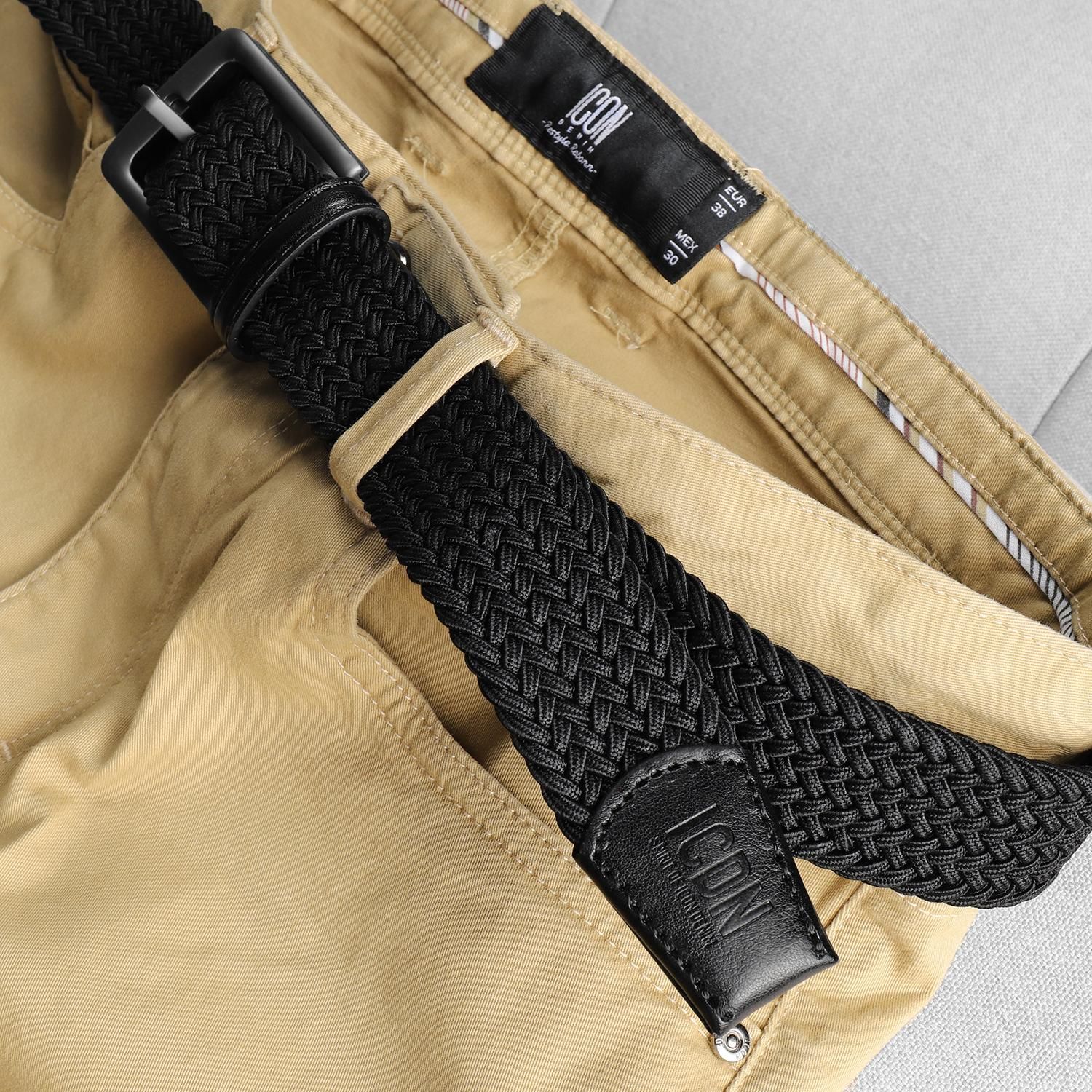 Thắt lưng ICON DENIM Braided Webbing