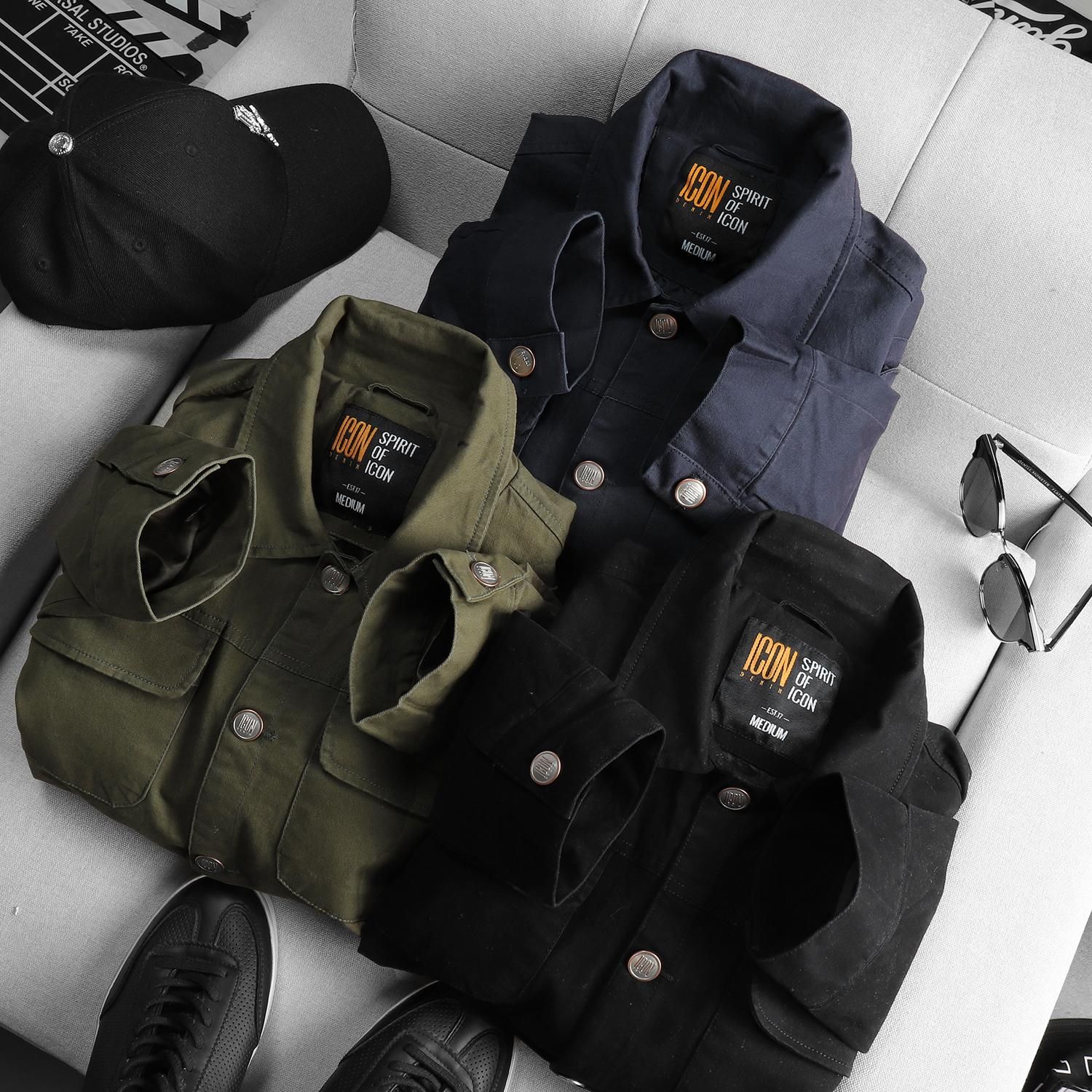 Áo khoác kaki ICON DENIM