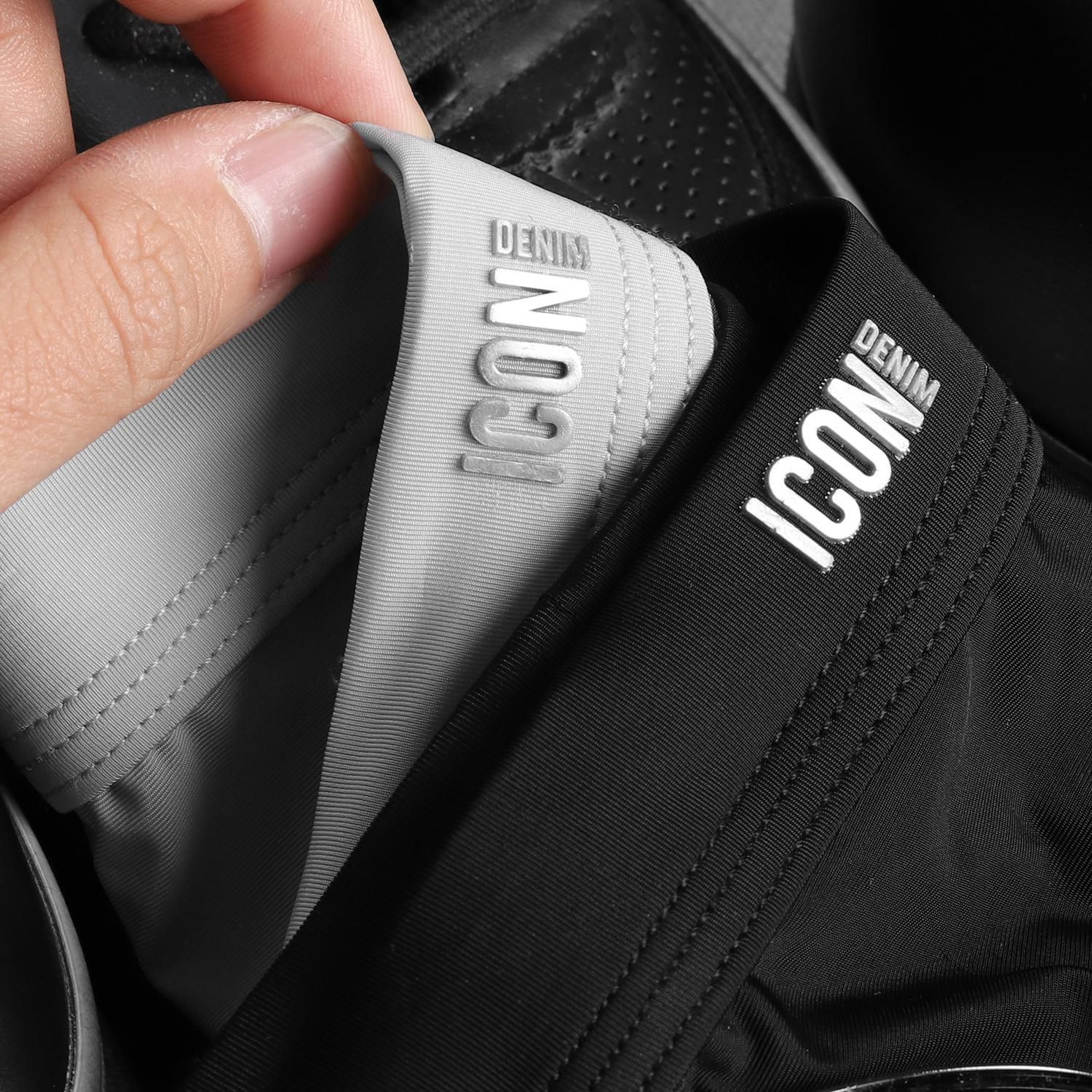 Boxer ICON DENIM Black - Gray