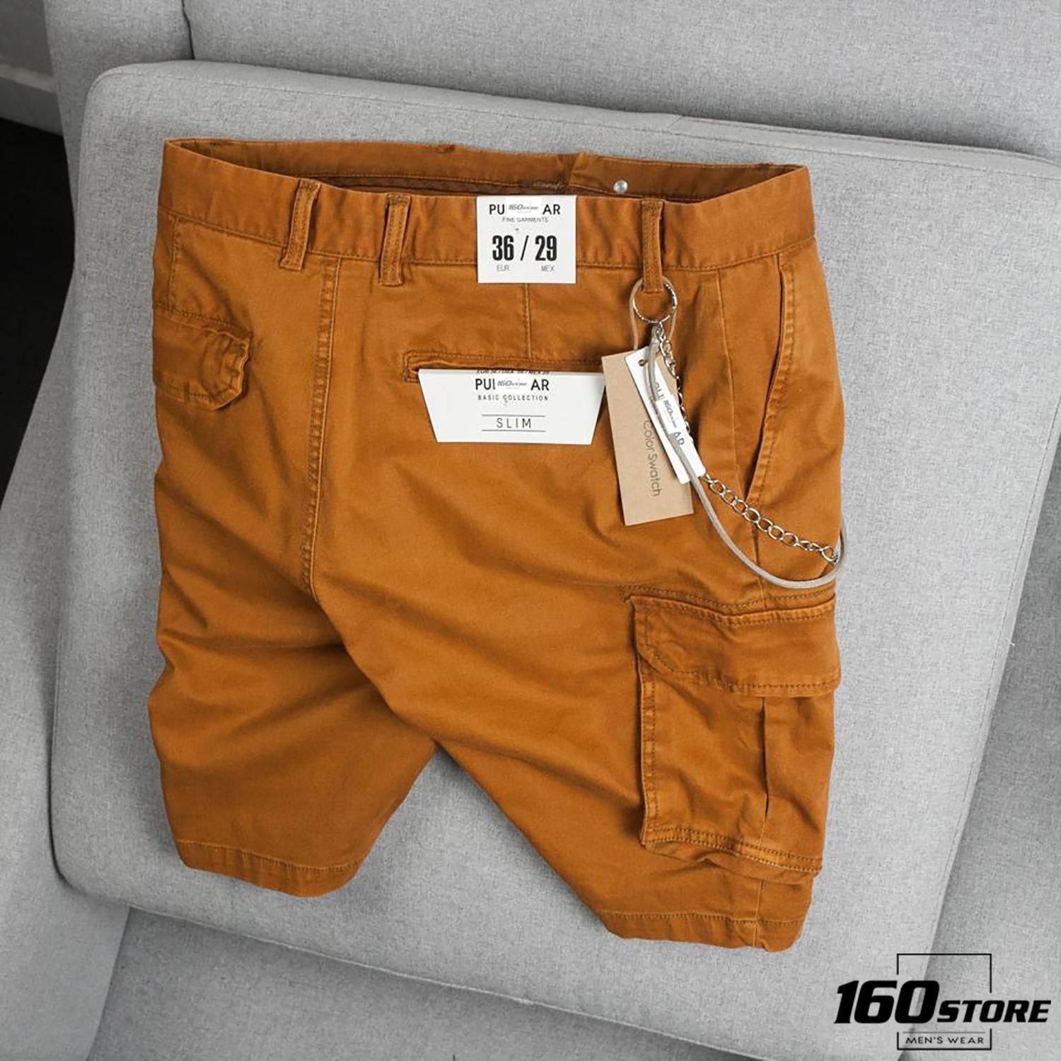 Quần short P.B with chain