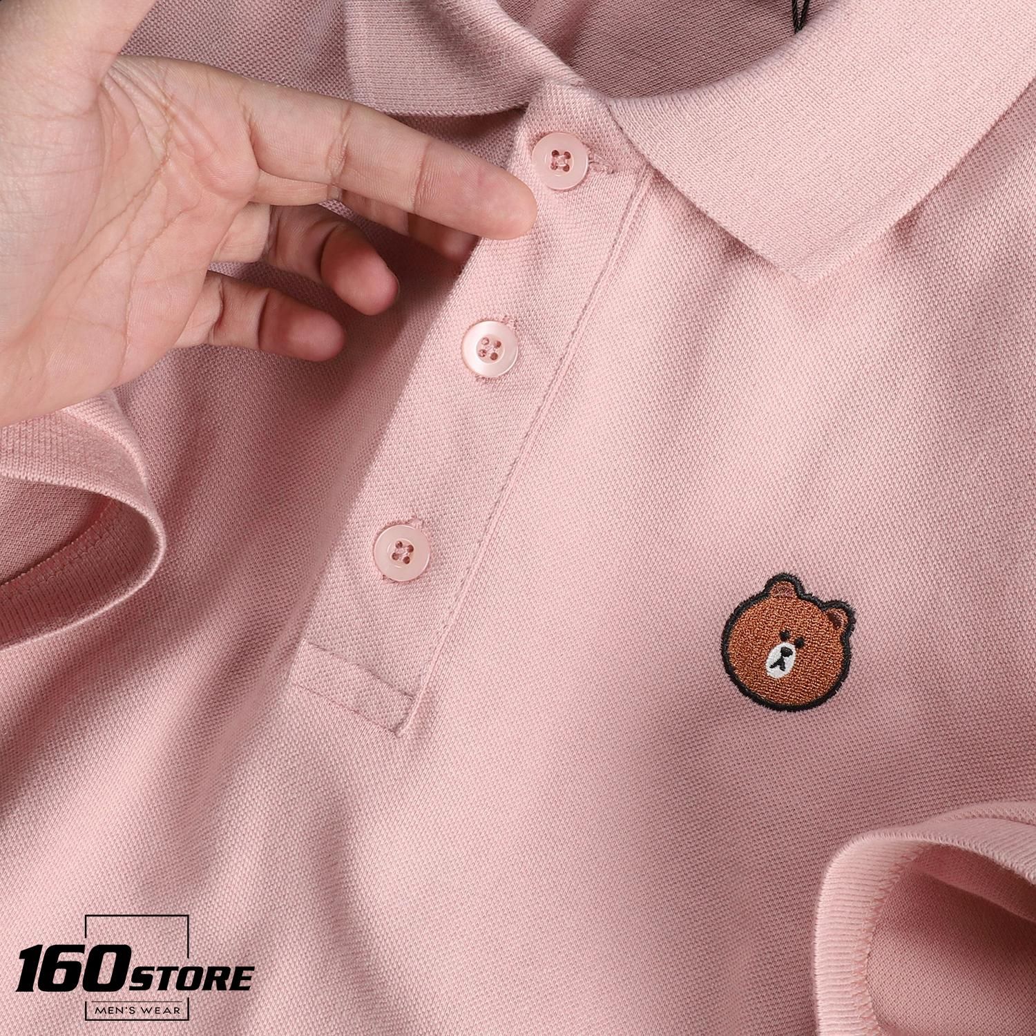 Áo polo P.B x Brown and Cony