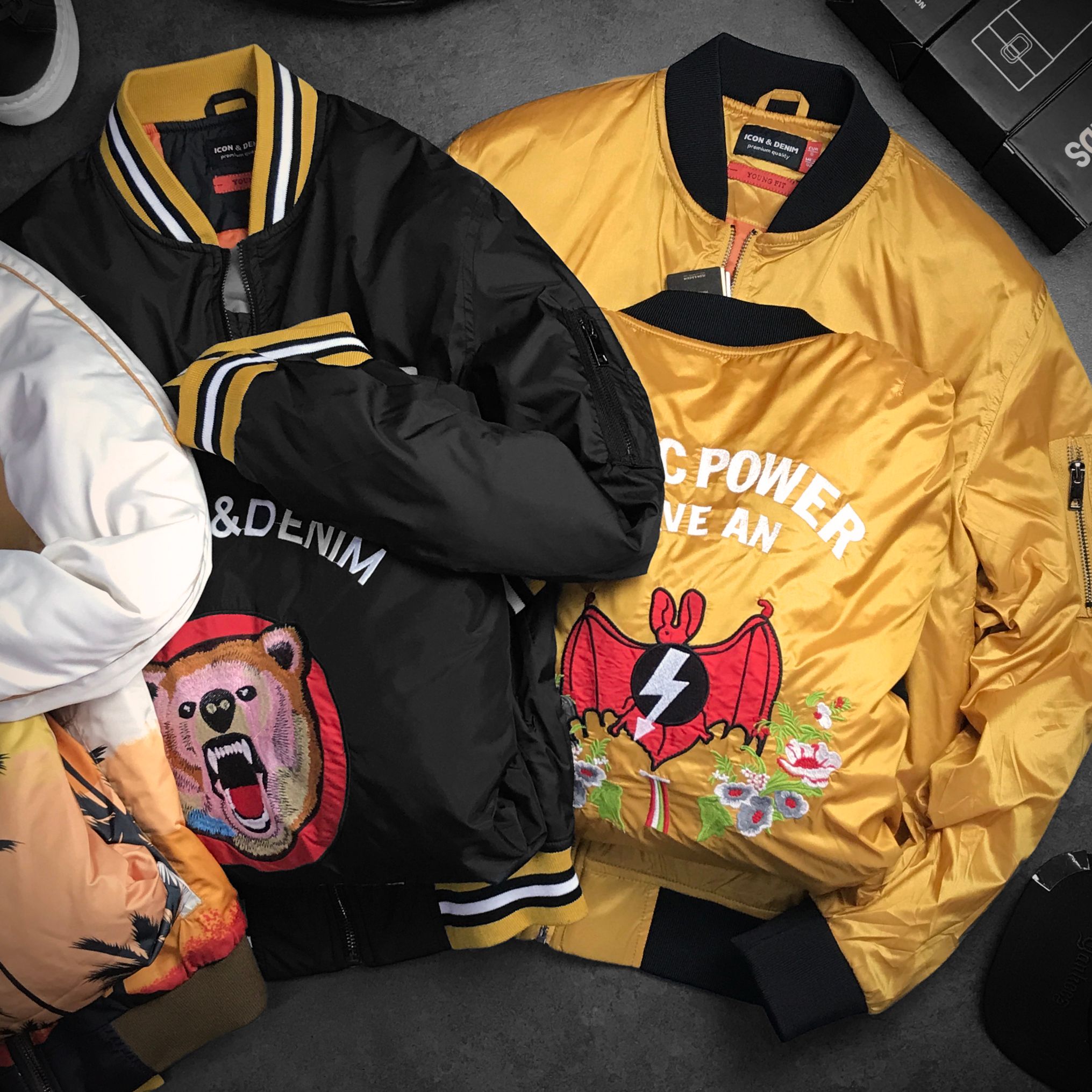 Áo khoác bomber ICON & DENIM