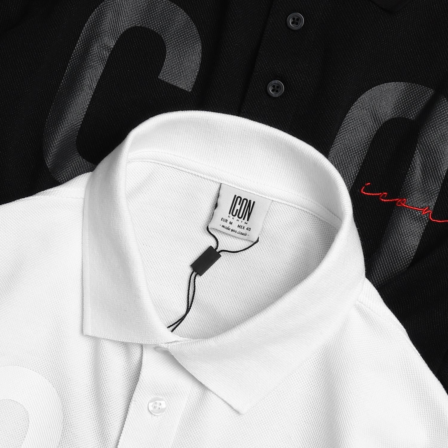Áo polo ICON DENIM printed