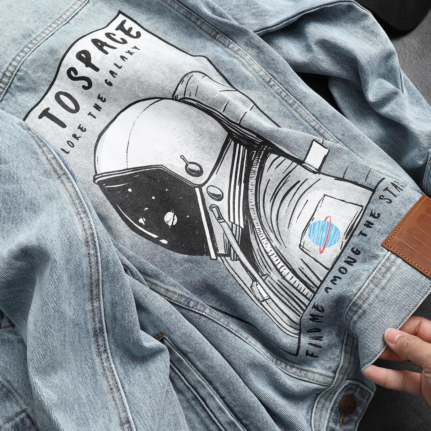 Áo khoác jean ICON DENIM Fly To Space