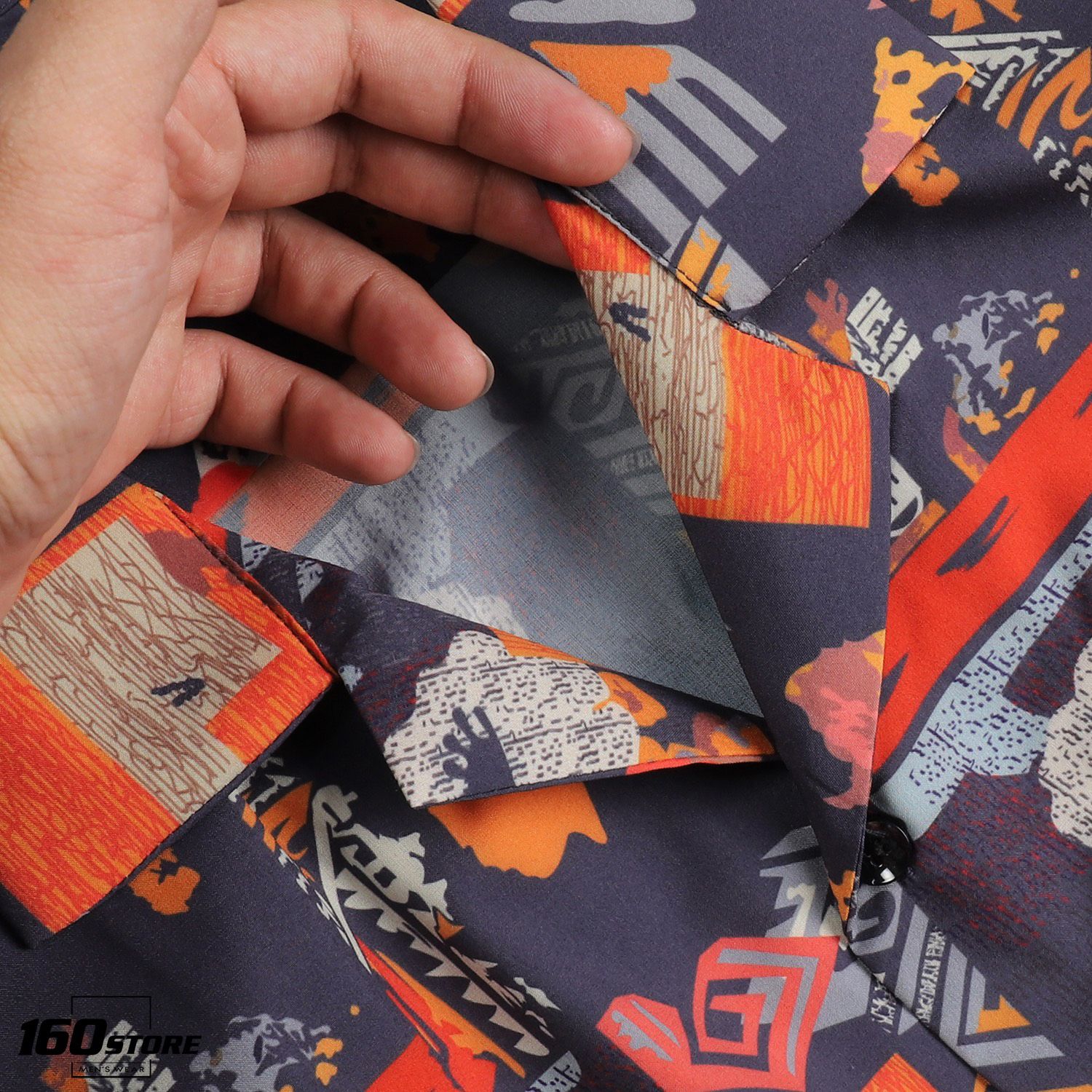 Áo sơmi tay ngắn P.B pattern