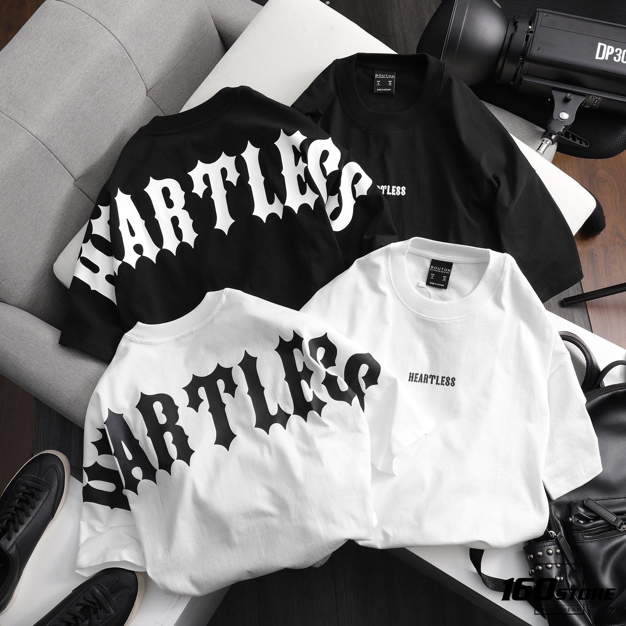 Áo thun BOUTON HEARTLESS ss21