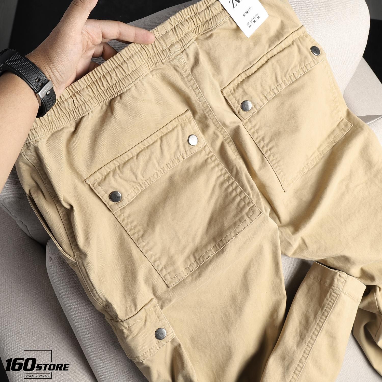 Quần kaki ZRA túi hộp
