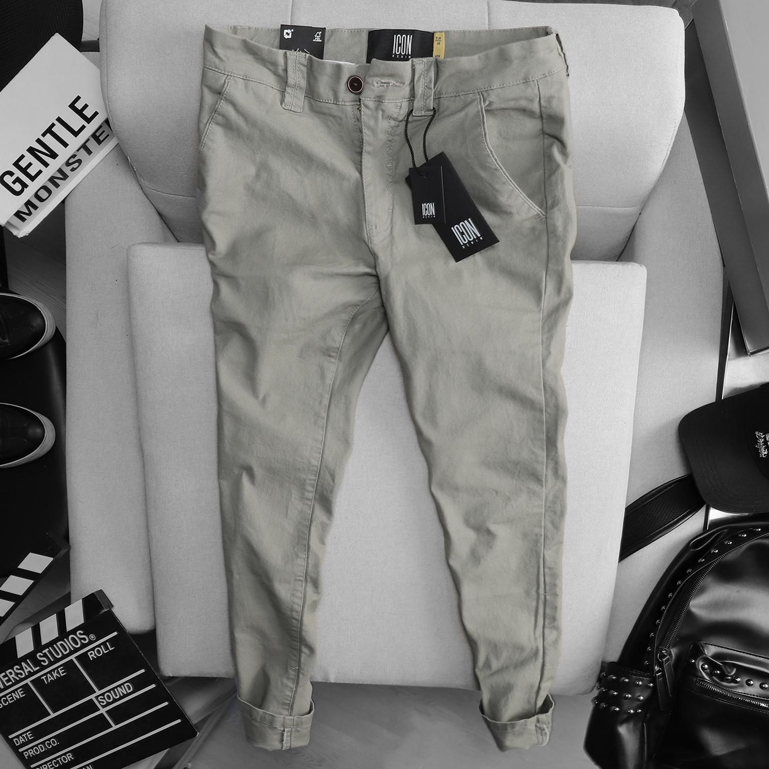 Quần kaki ICON DENIM slim