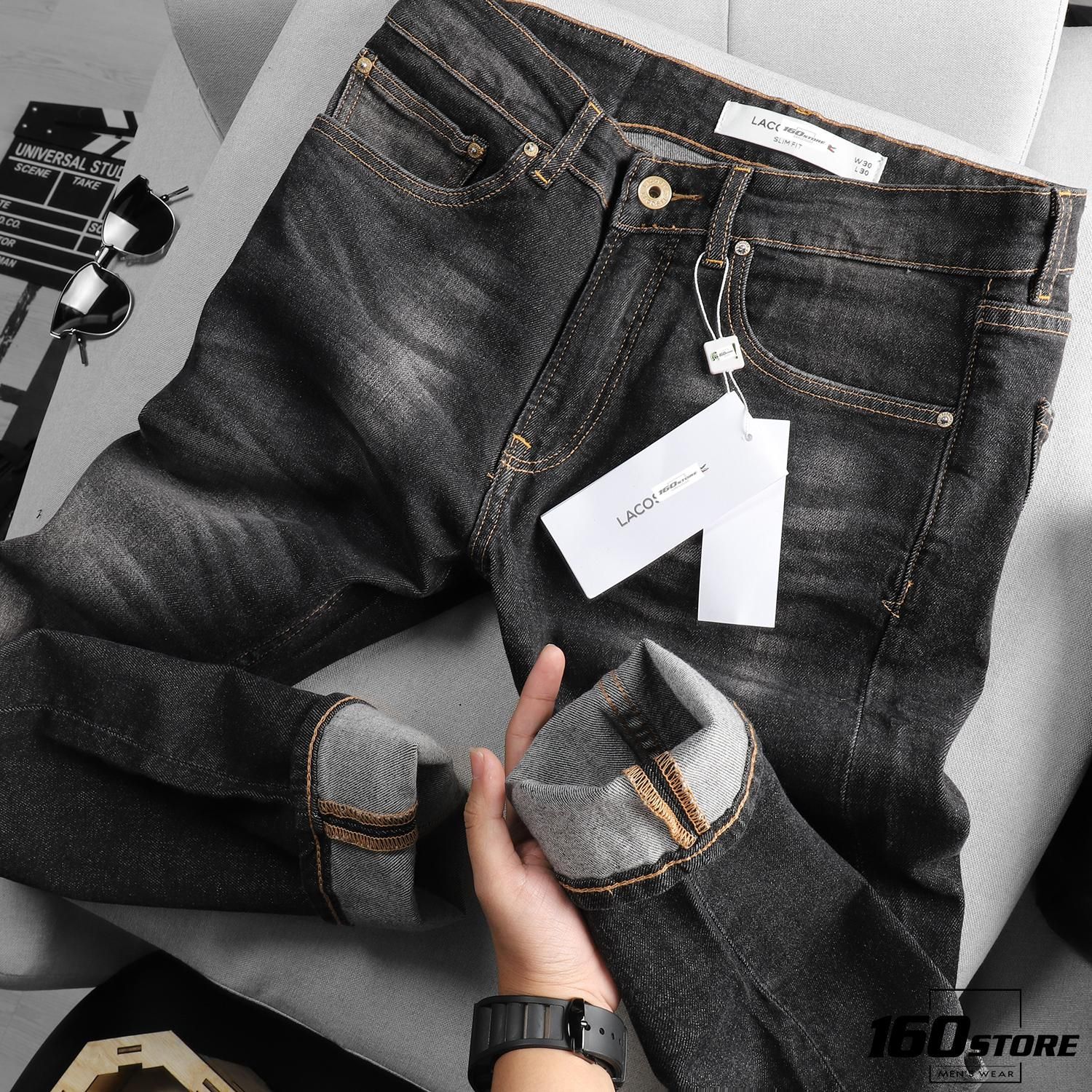 QUẦN JEAN L.C BLACK SLIM FIT