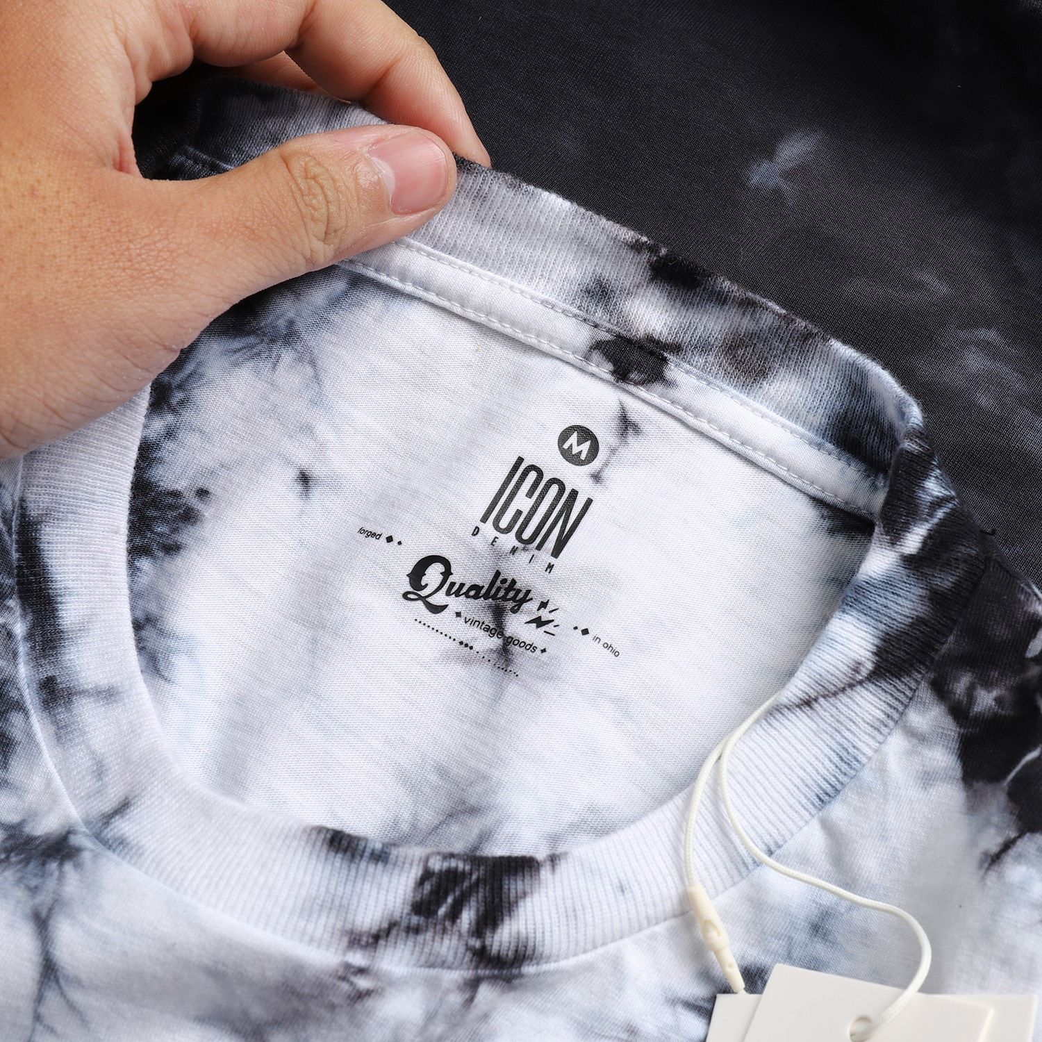 Áo thun ICON DENIM wash