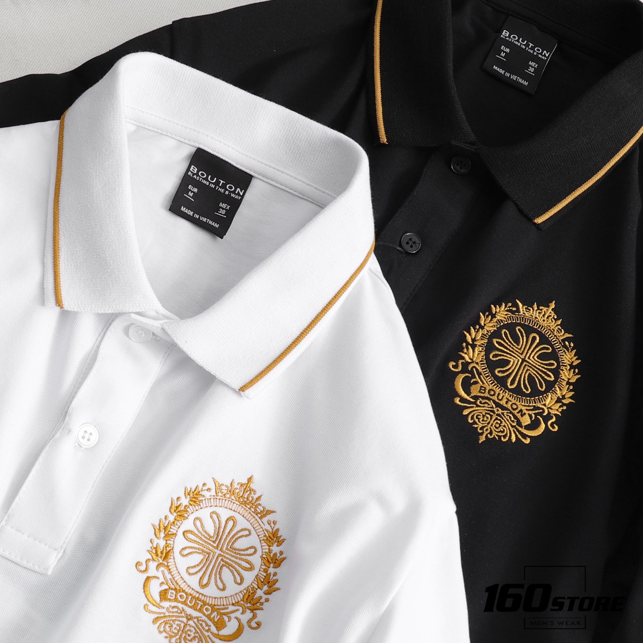 Áo polo BOUTON The Bloom Baroque