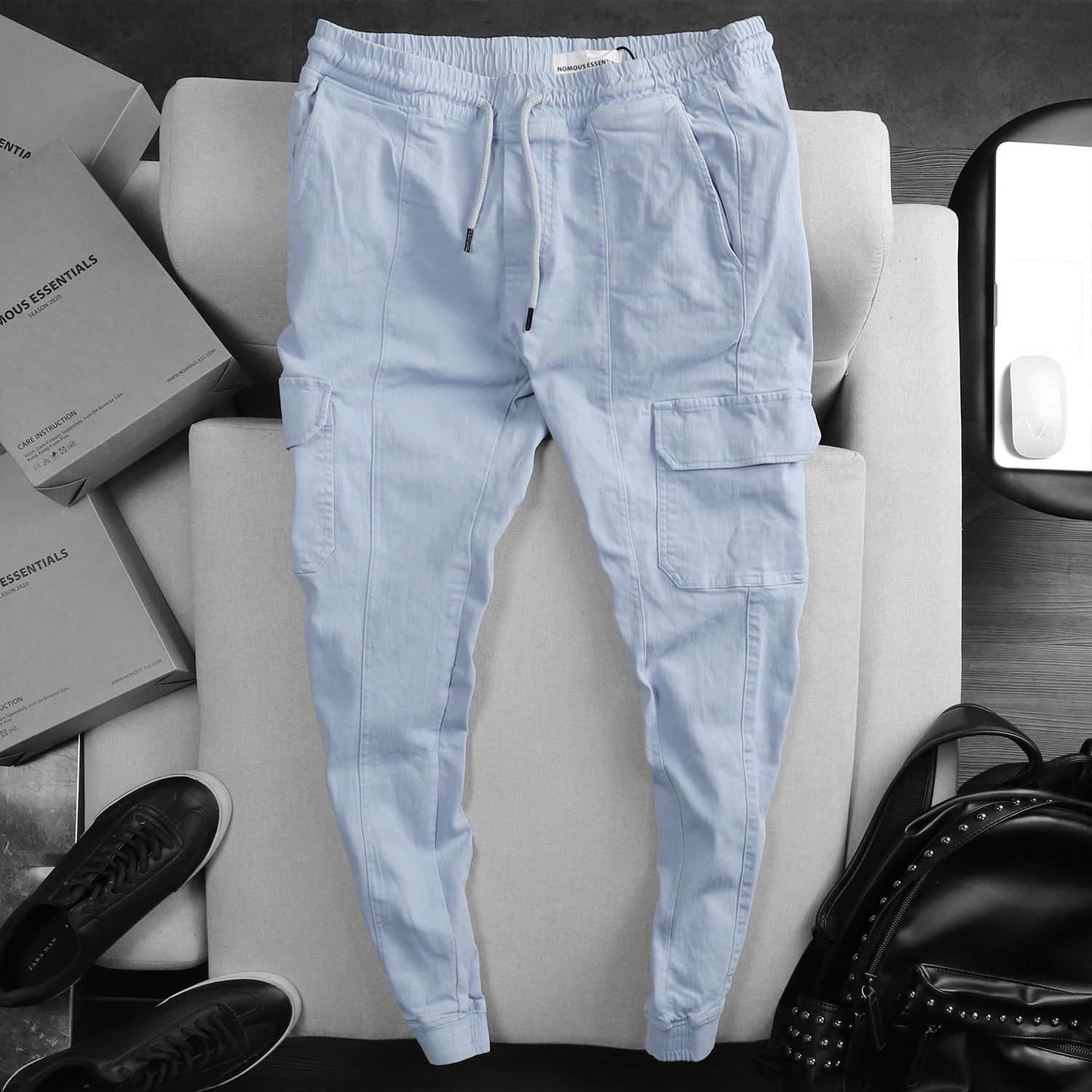 Quần Jogger Denim Túi Hộp NOMOUS ESSENTIALS