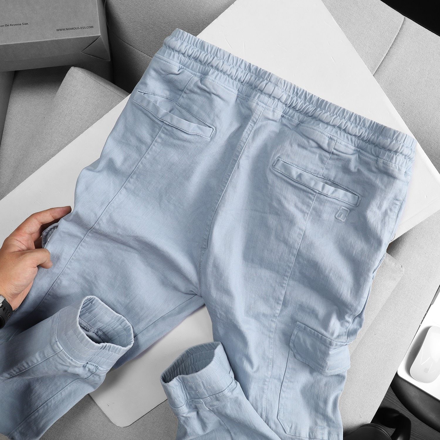 Quần Jogger Denim Túi Hộp NOMOUS ESSENTIALS