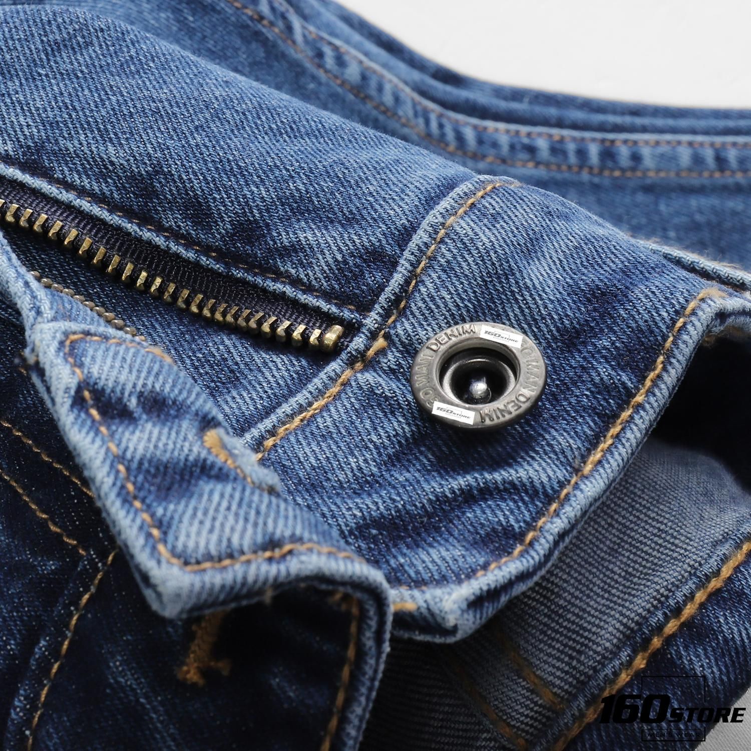 Quần Jean M.N.G Blue slim fit