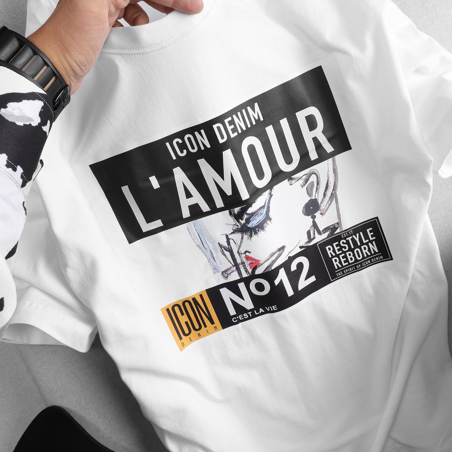 Áo thun ICON DENIM L'amour
