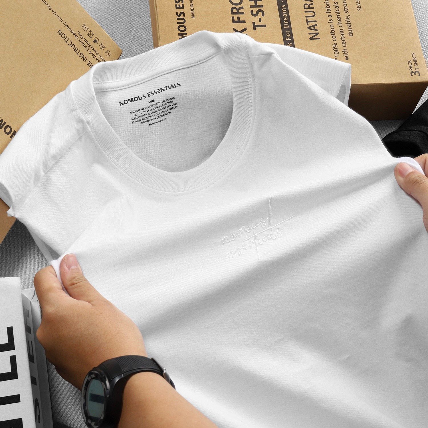 Áo ba lỗ Tank Top NOMOUS ESSENTIALS Signature Logo