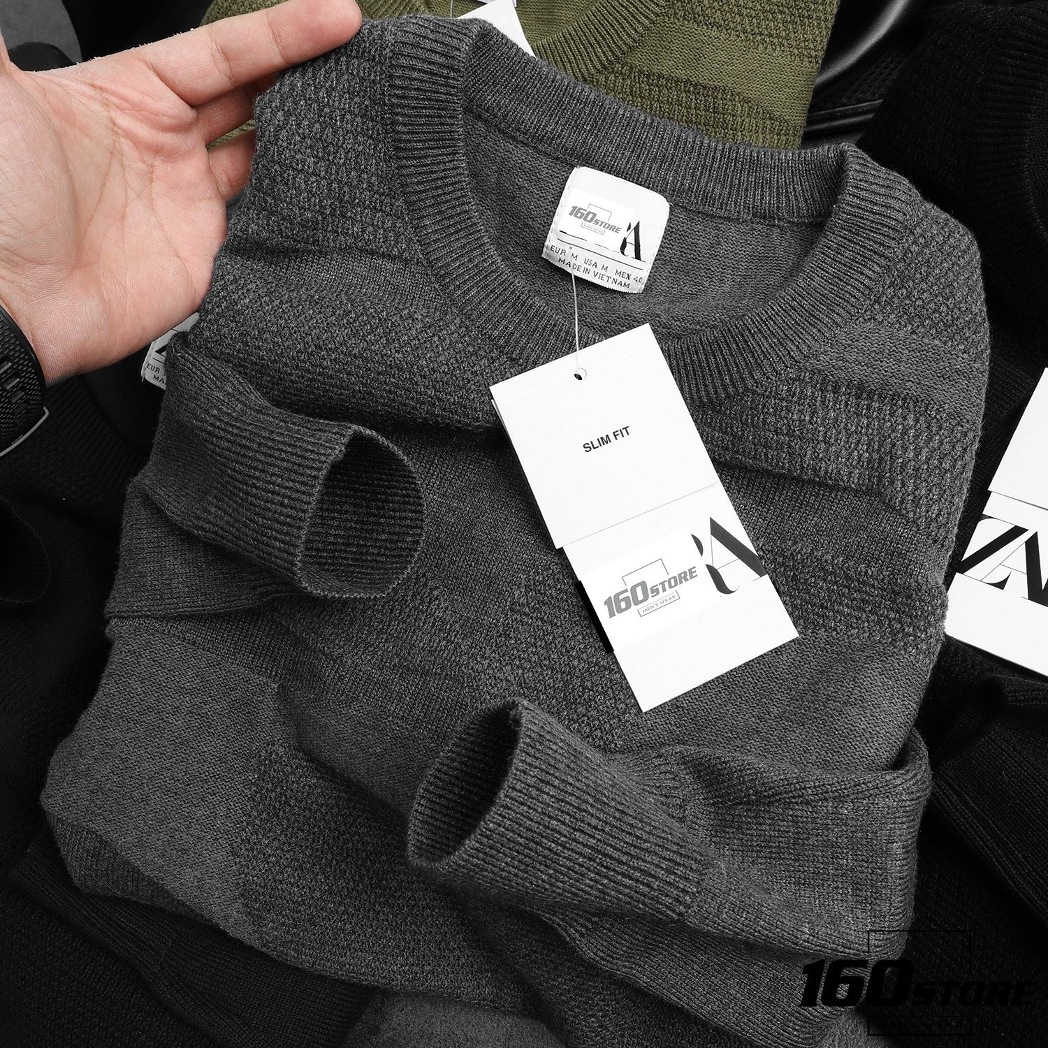 Áo len ZRA Camo