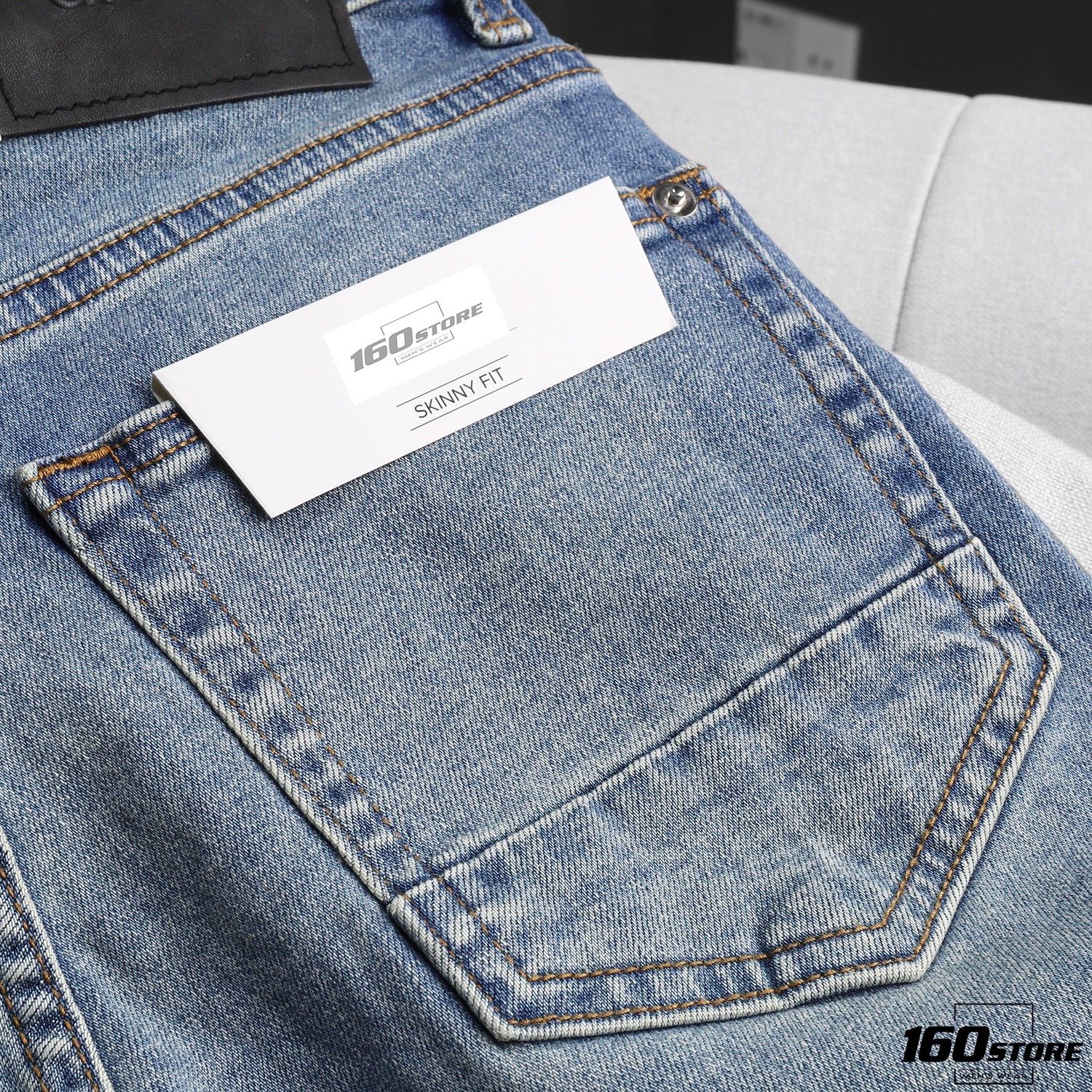 Quần jean ZRA blue skinny
