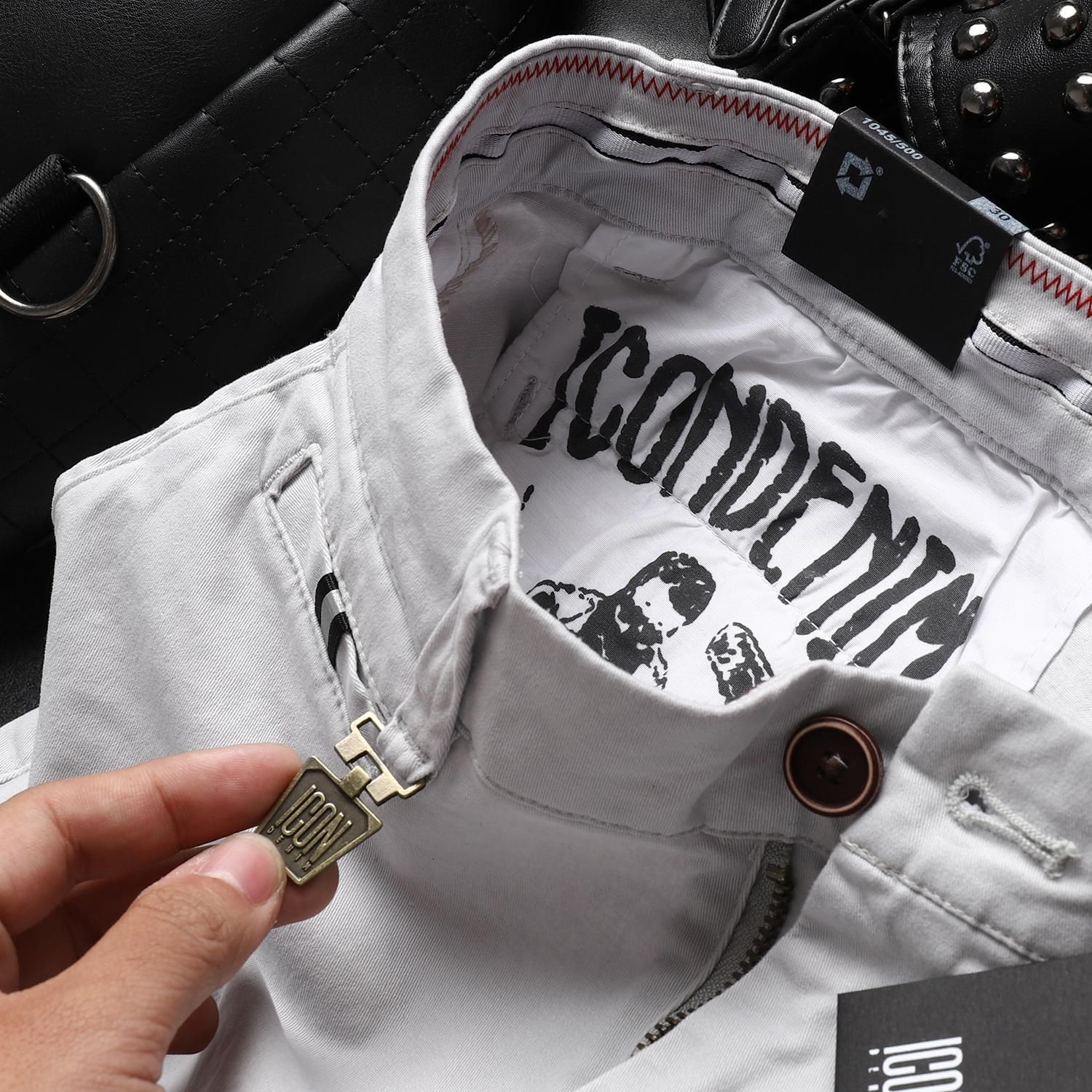 Quần short kaki ICON DENIM fw19