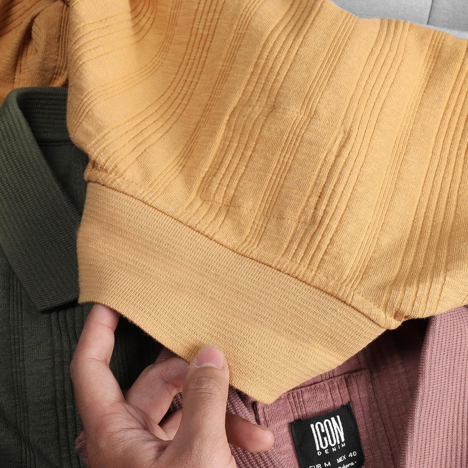 Áo polo ICON DENIM basic wooled