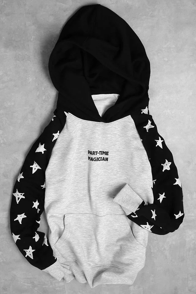 Hoodie ICON DENIM Part-time Magician