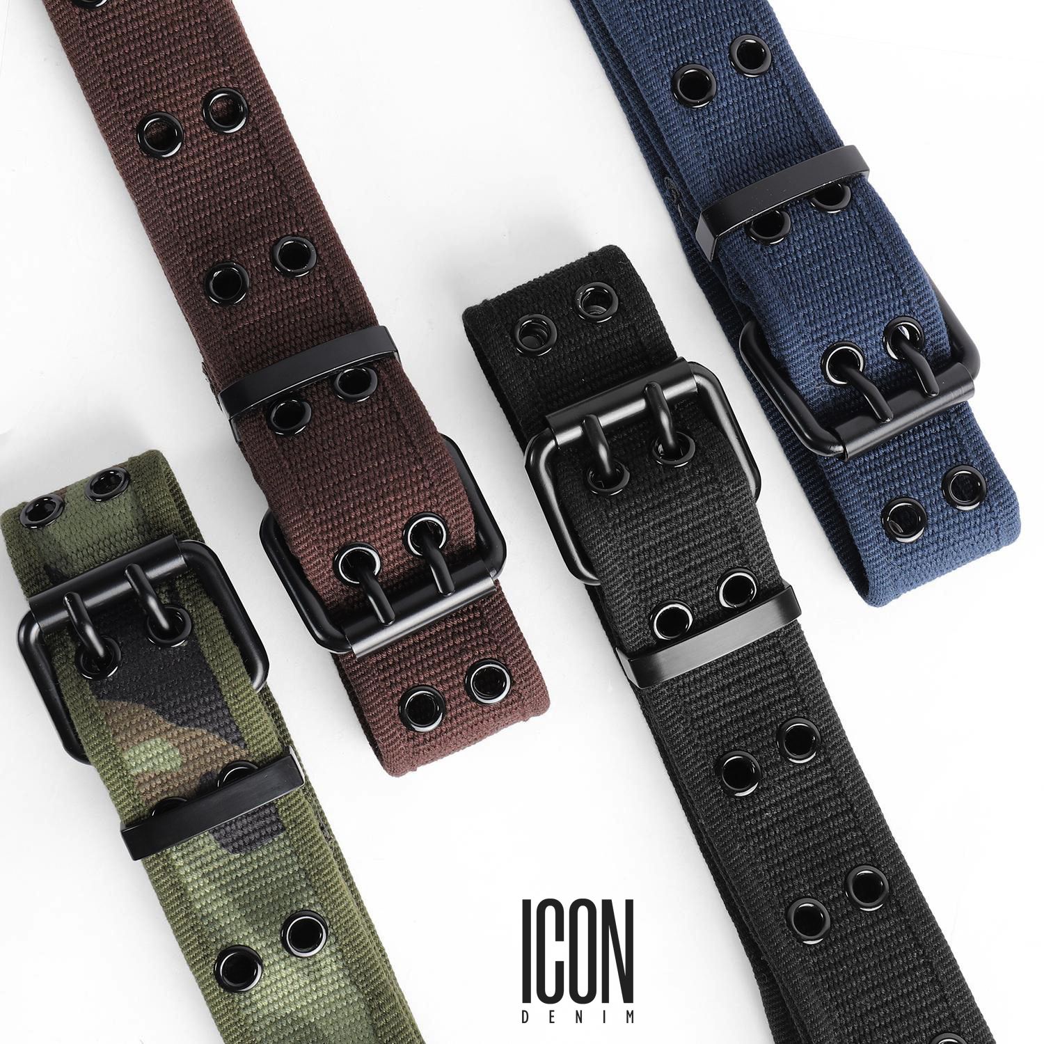 Thắt lưng ICON DENIM Eyelet
