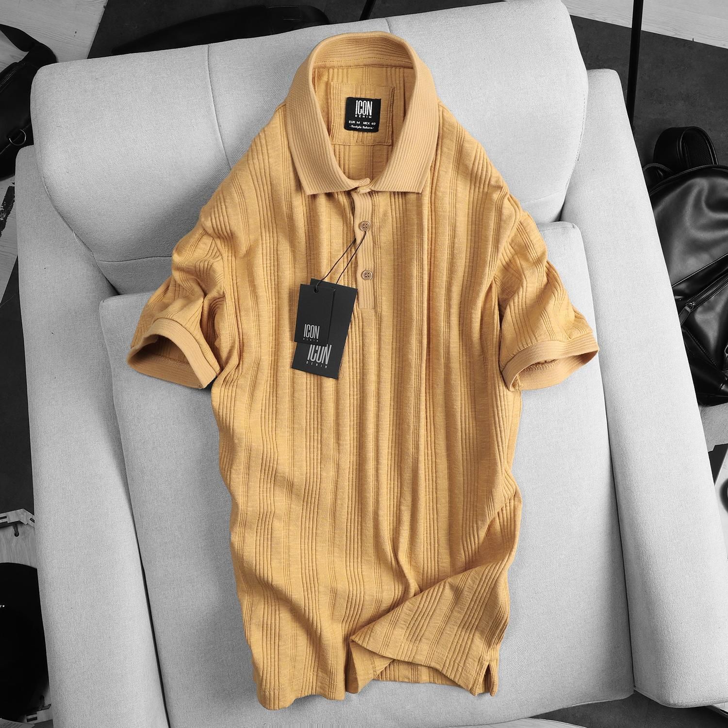 Áo polo ICON DENIM basic wooled