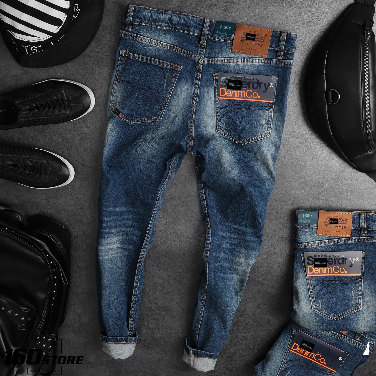 QUẦN JEAN S.D SKINNY RIPPED
