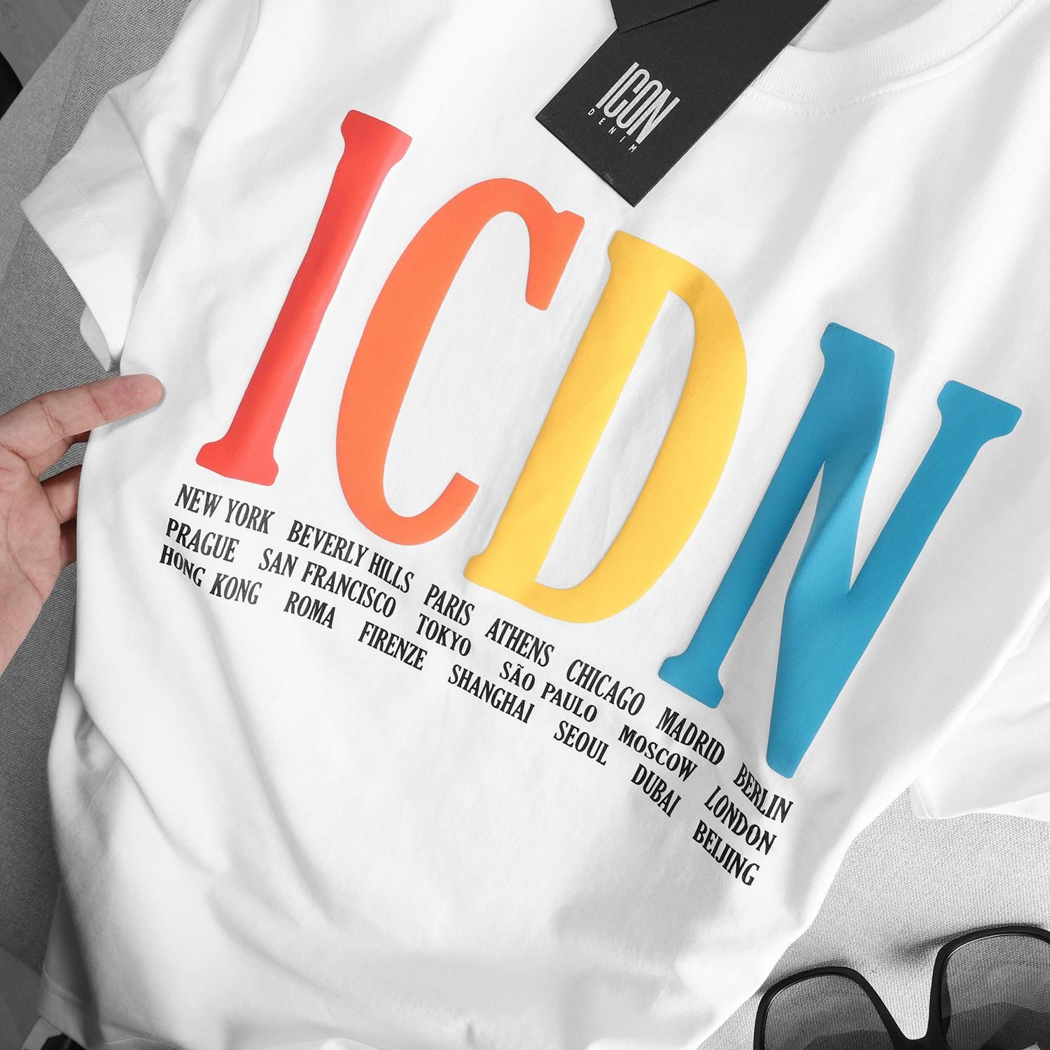Áo thun ICON DENIM logo ICDN