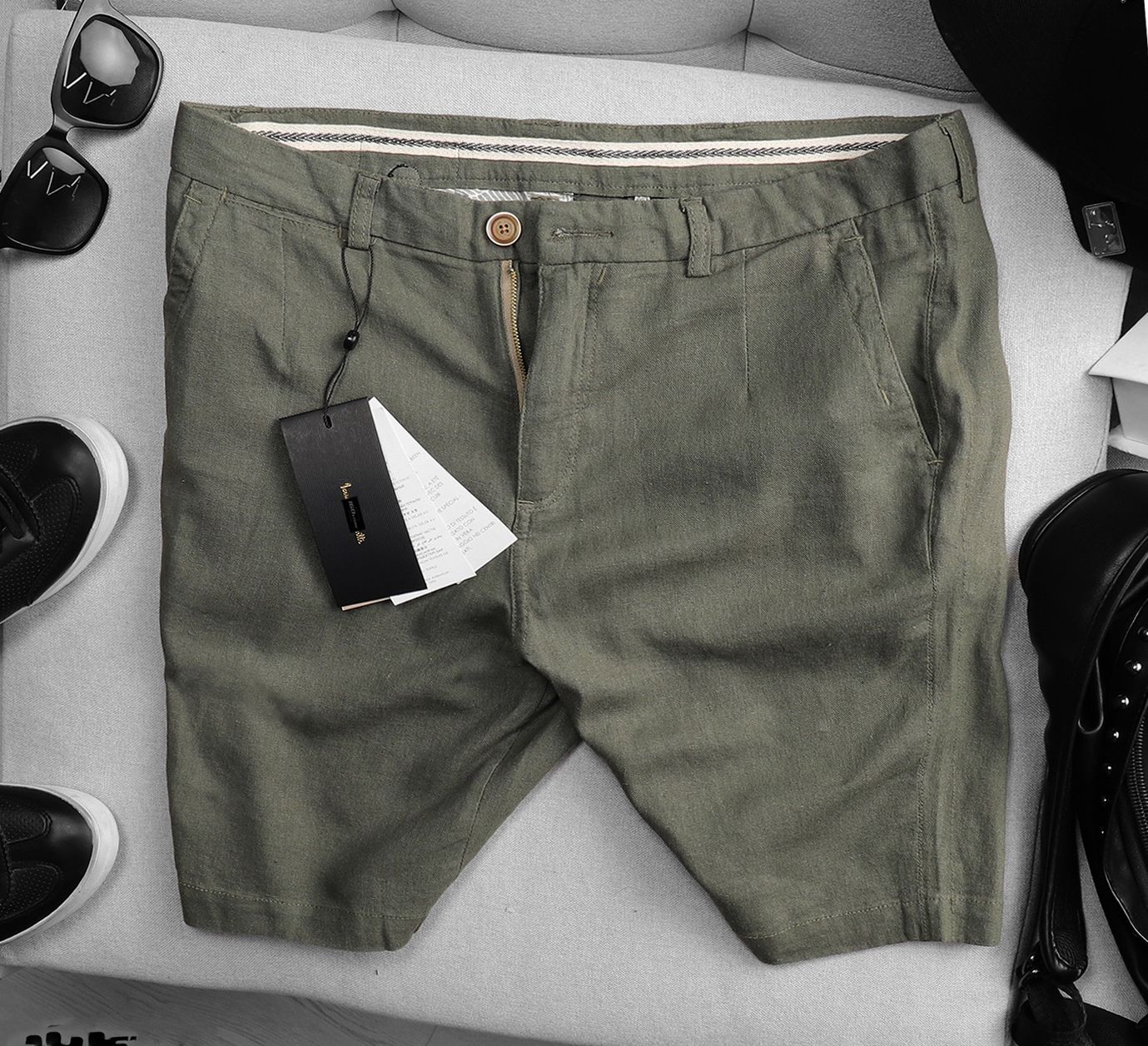 Quần short M.DUTTl linen