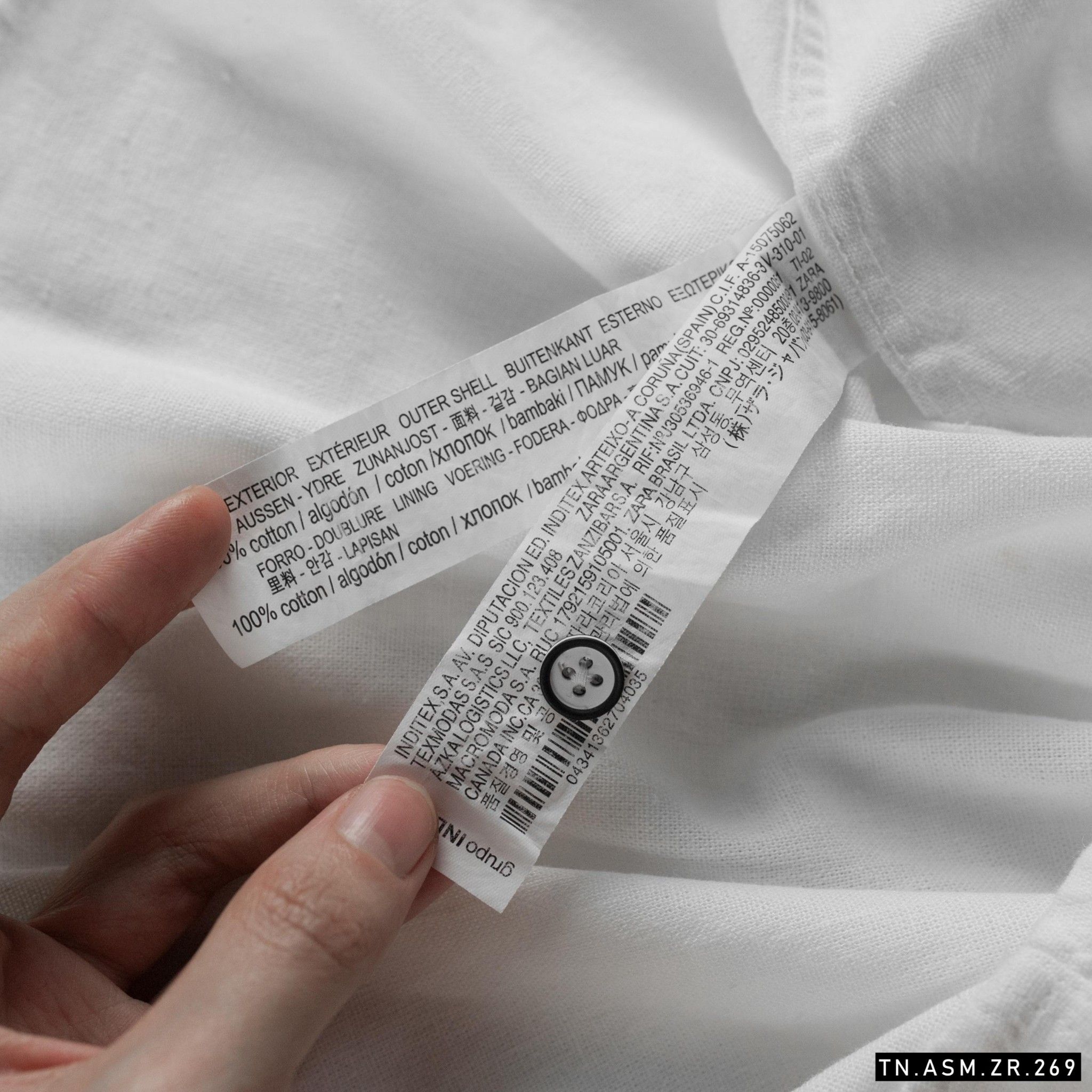 Áo sơmi ZRA linen