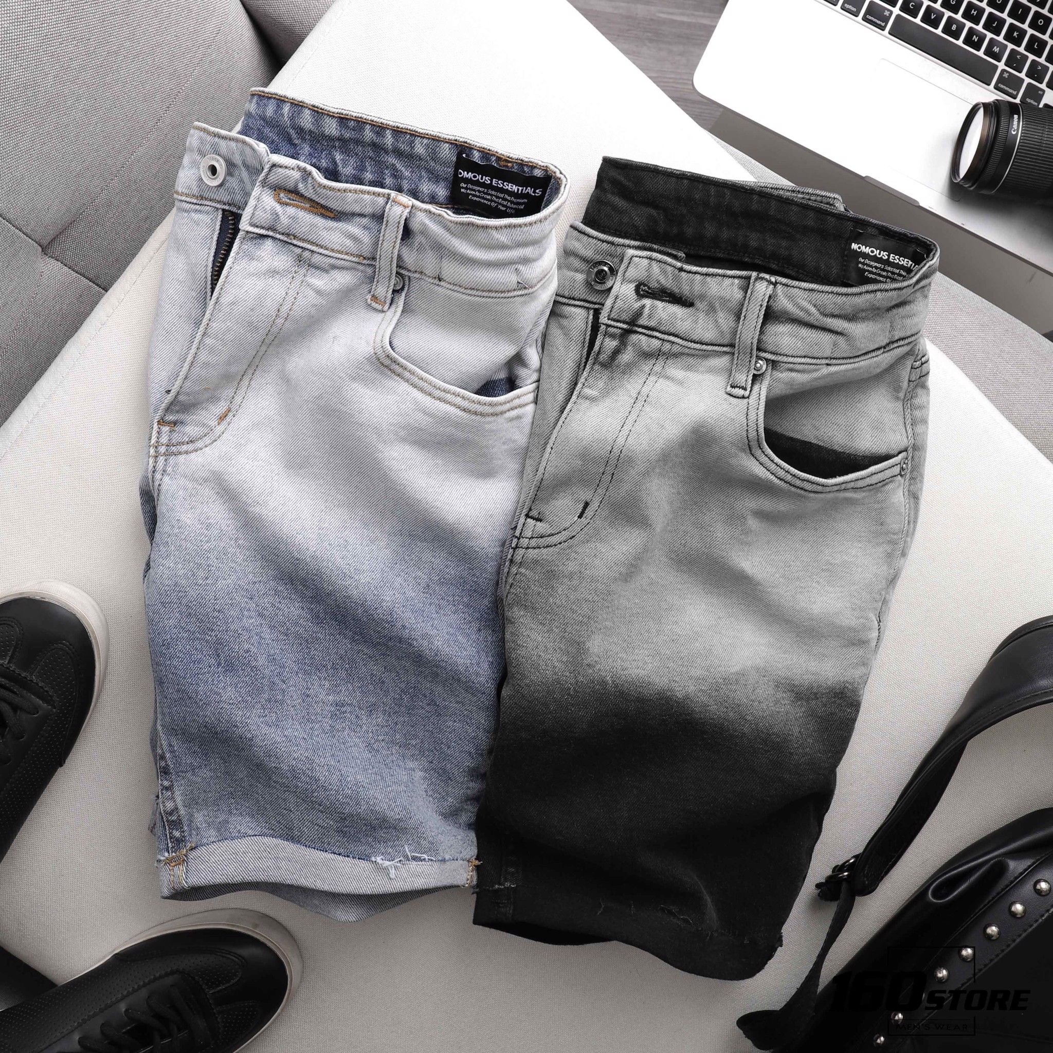 Quần Short Jeans NOMOUS ESSENTIALS Ombre