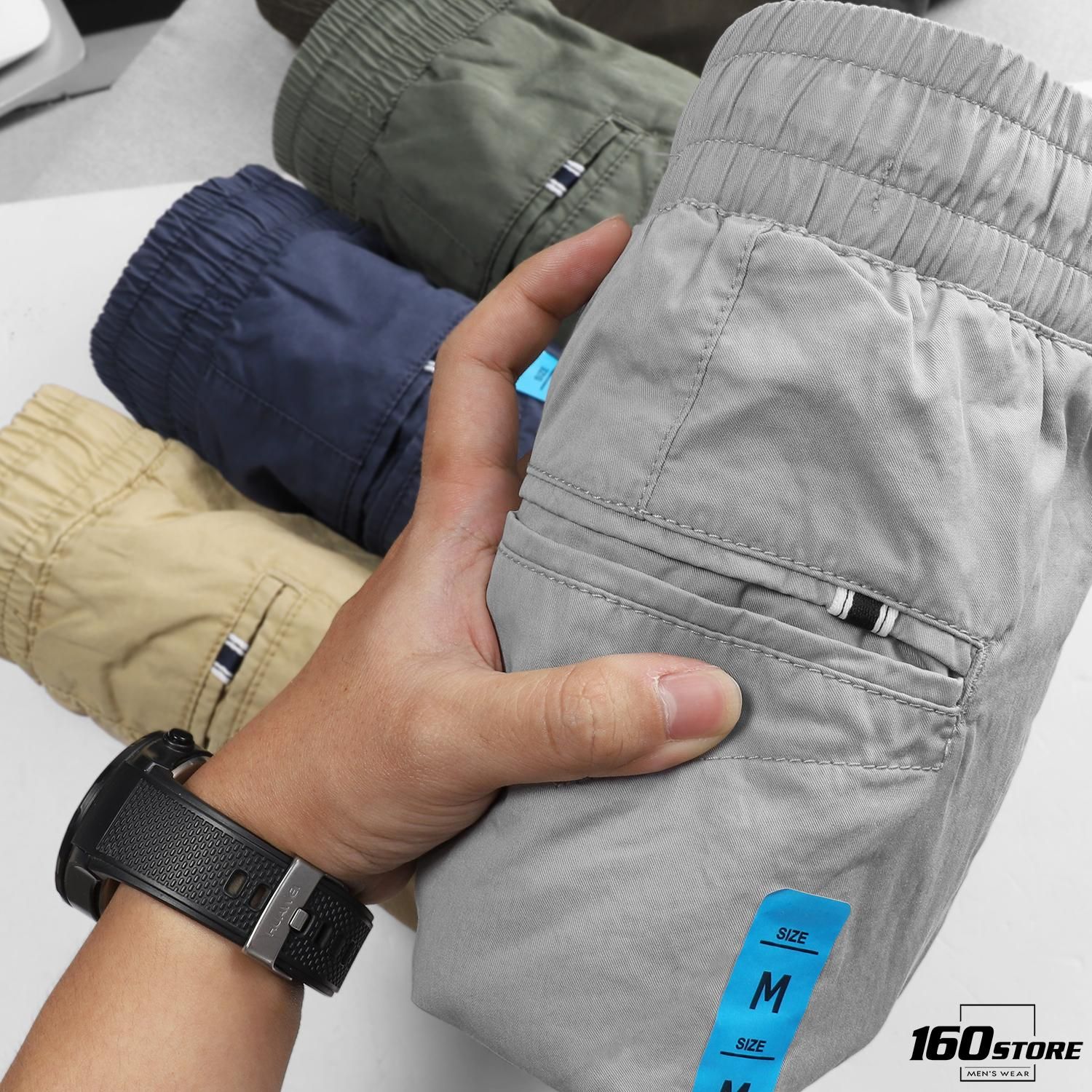 QUẦN SHORT KAKI J&J0NES SS20