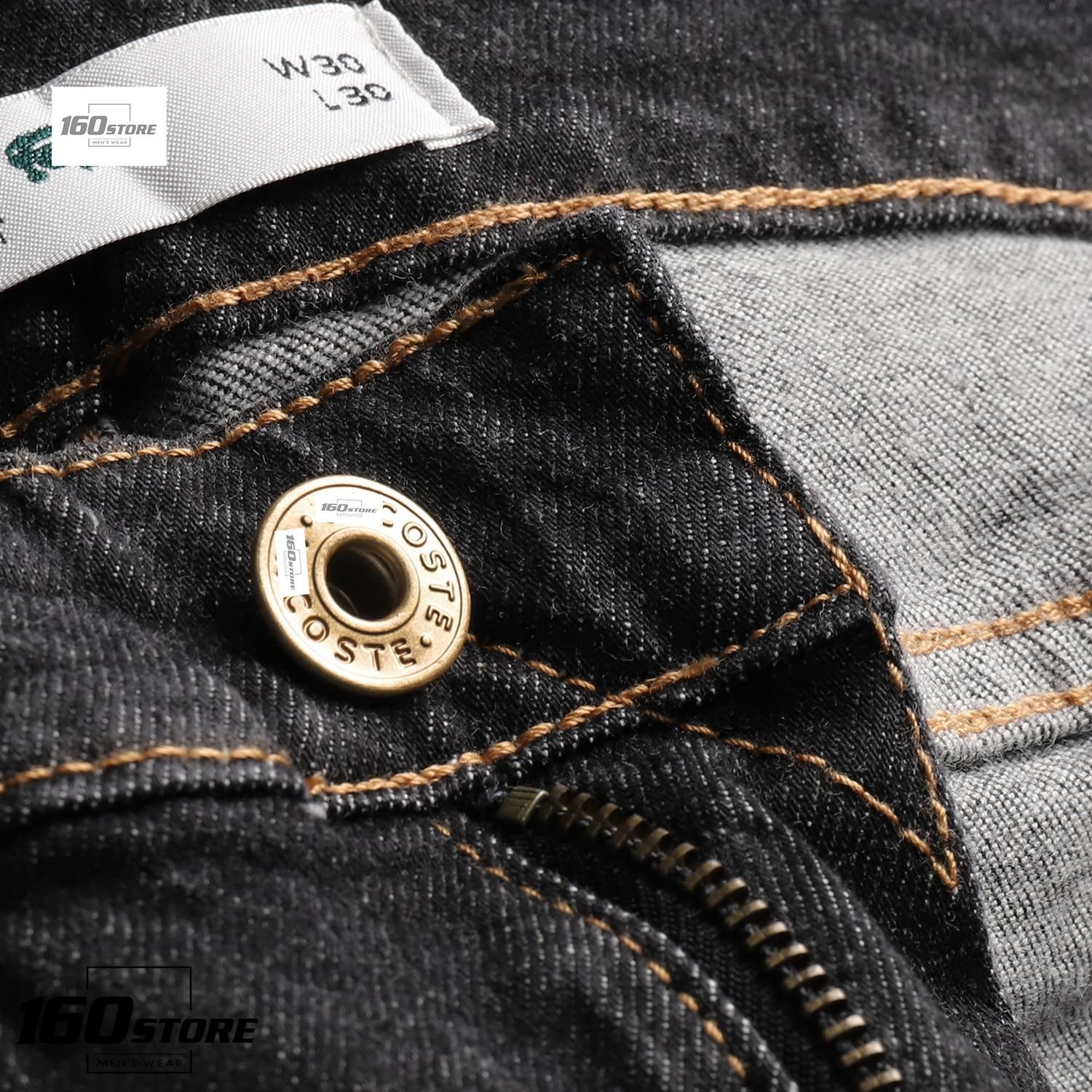QUẦN JEAN L.C BLACK SLIM FIT
