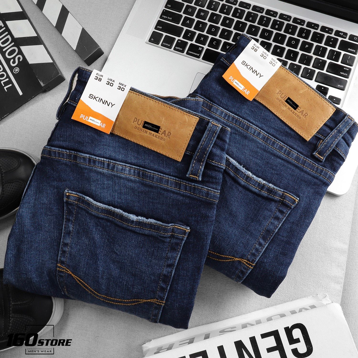 Quần Jean P.B Dark Blue Skinny