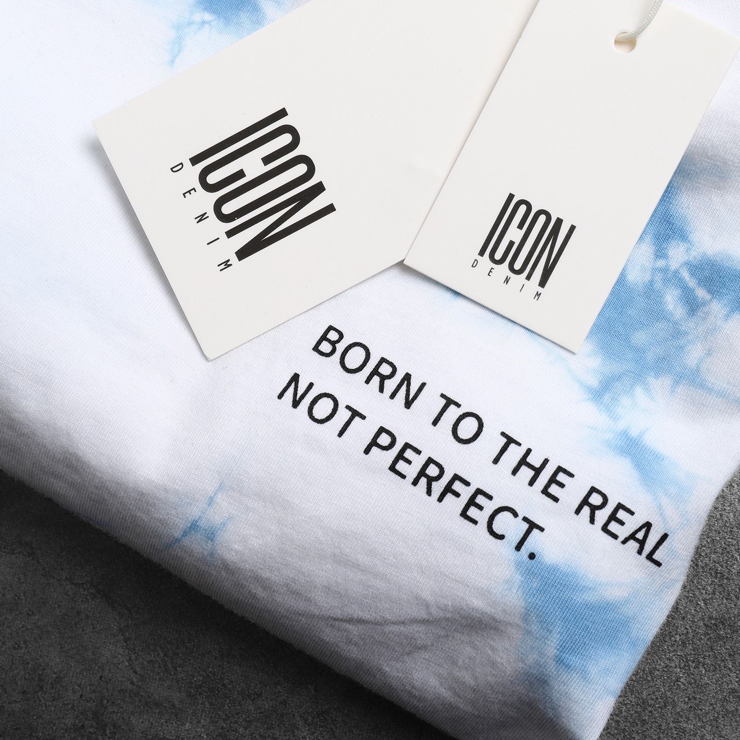 Áo thun ICON DENIM wash