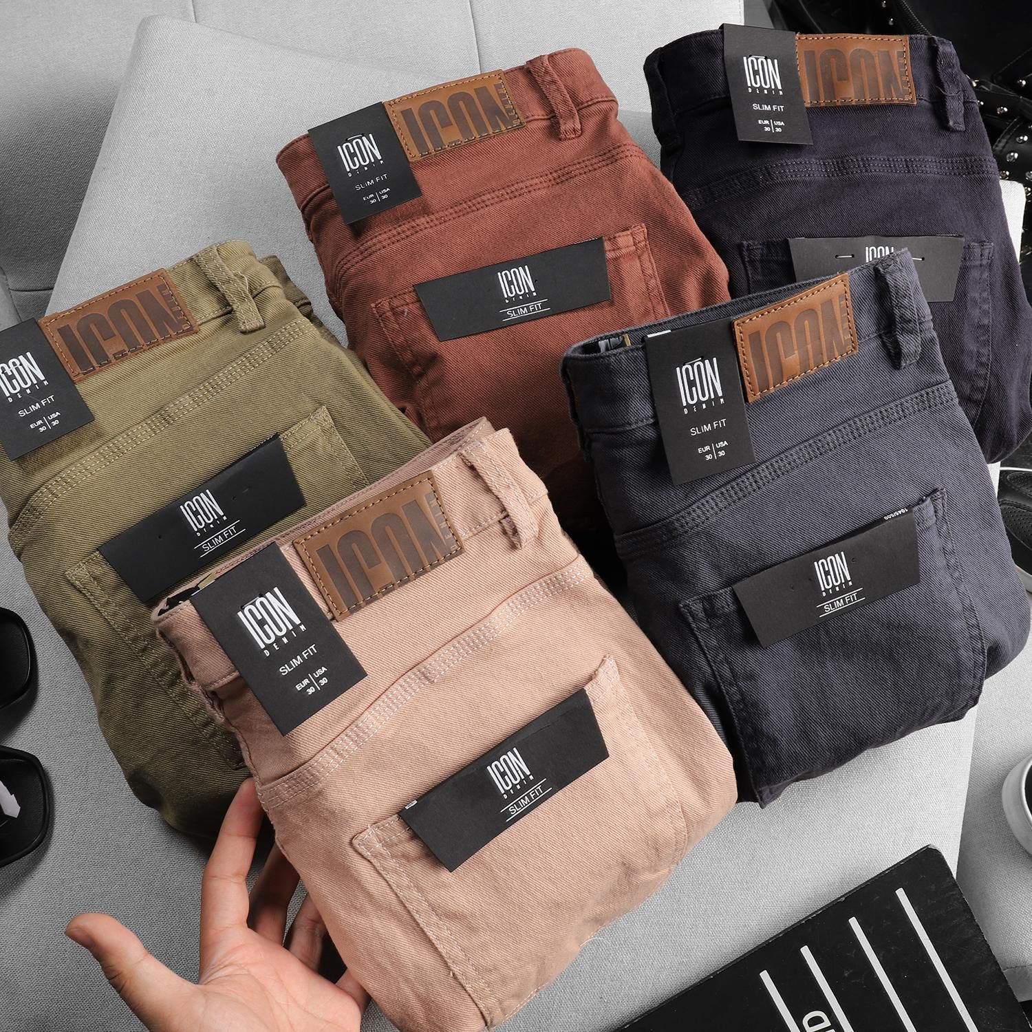 Quần short kaki ICON DENIM ss20