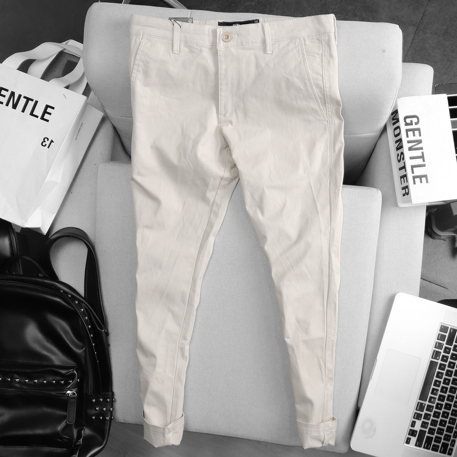 Quần kaki ICON DENIM slim ss20