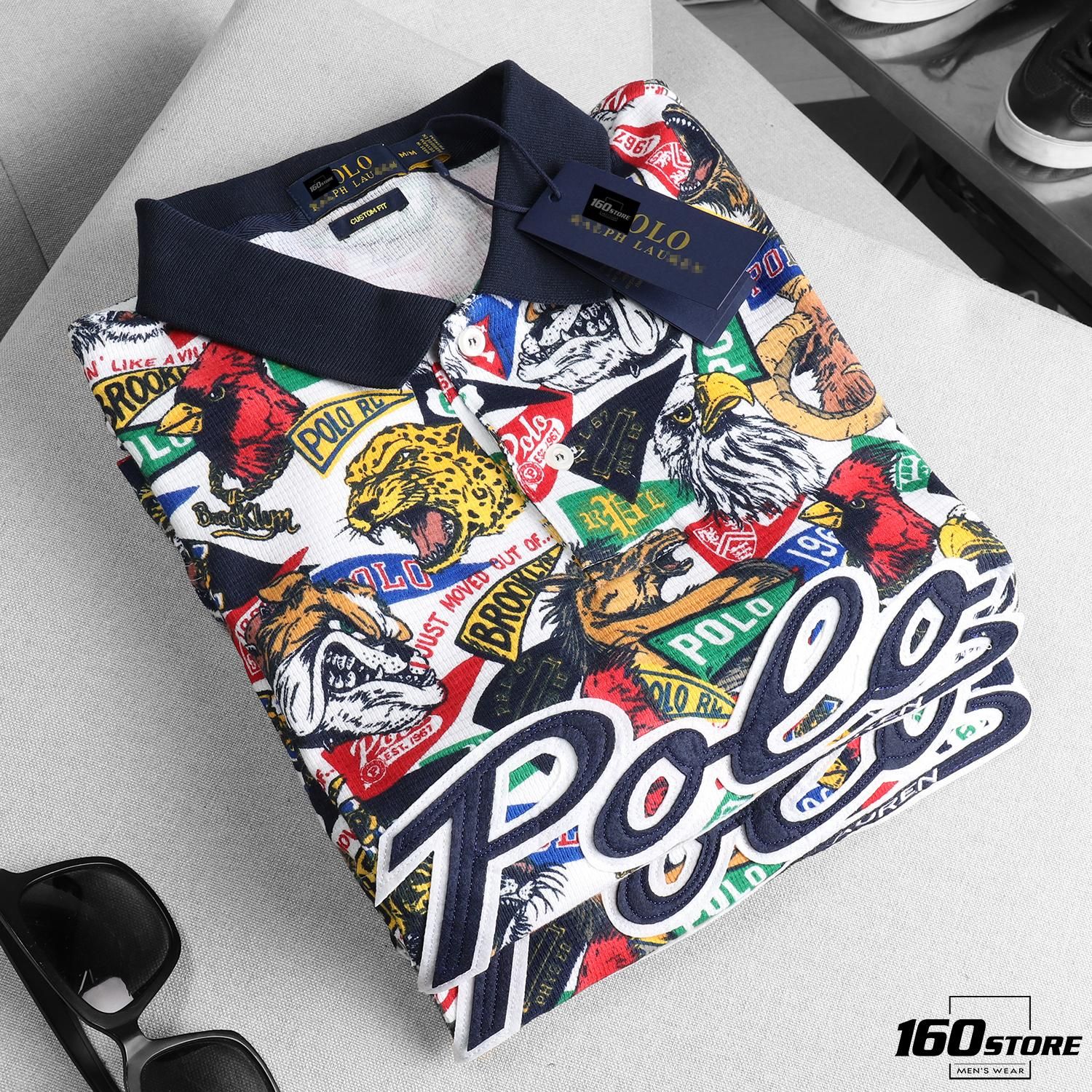 Áo polo R.LAUREN Sticker