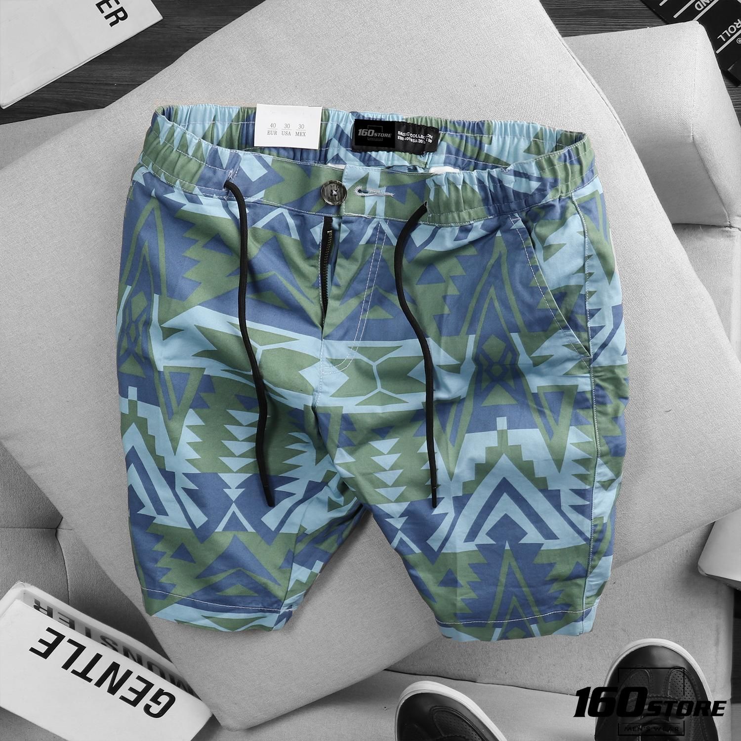Quần Short Kaki ZRA họa tiết